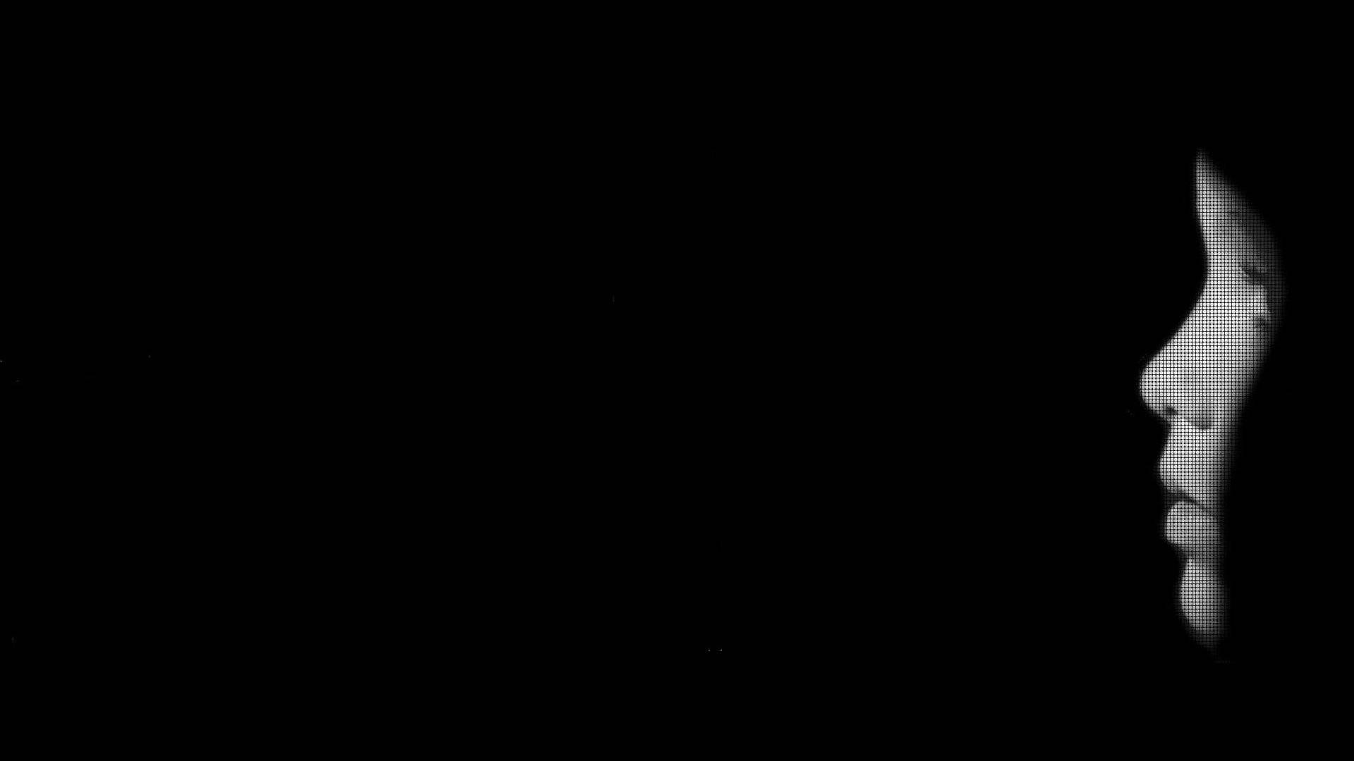 Black Page, monochrome, pixelated, Full HD Desktop Wallpaper