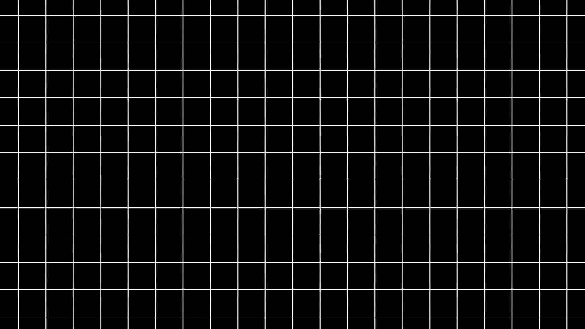 Black Page, white grid, minimalist geometric pattern, Full HD Desktop Wallpaper