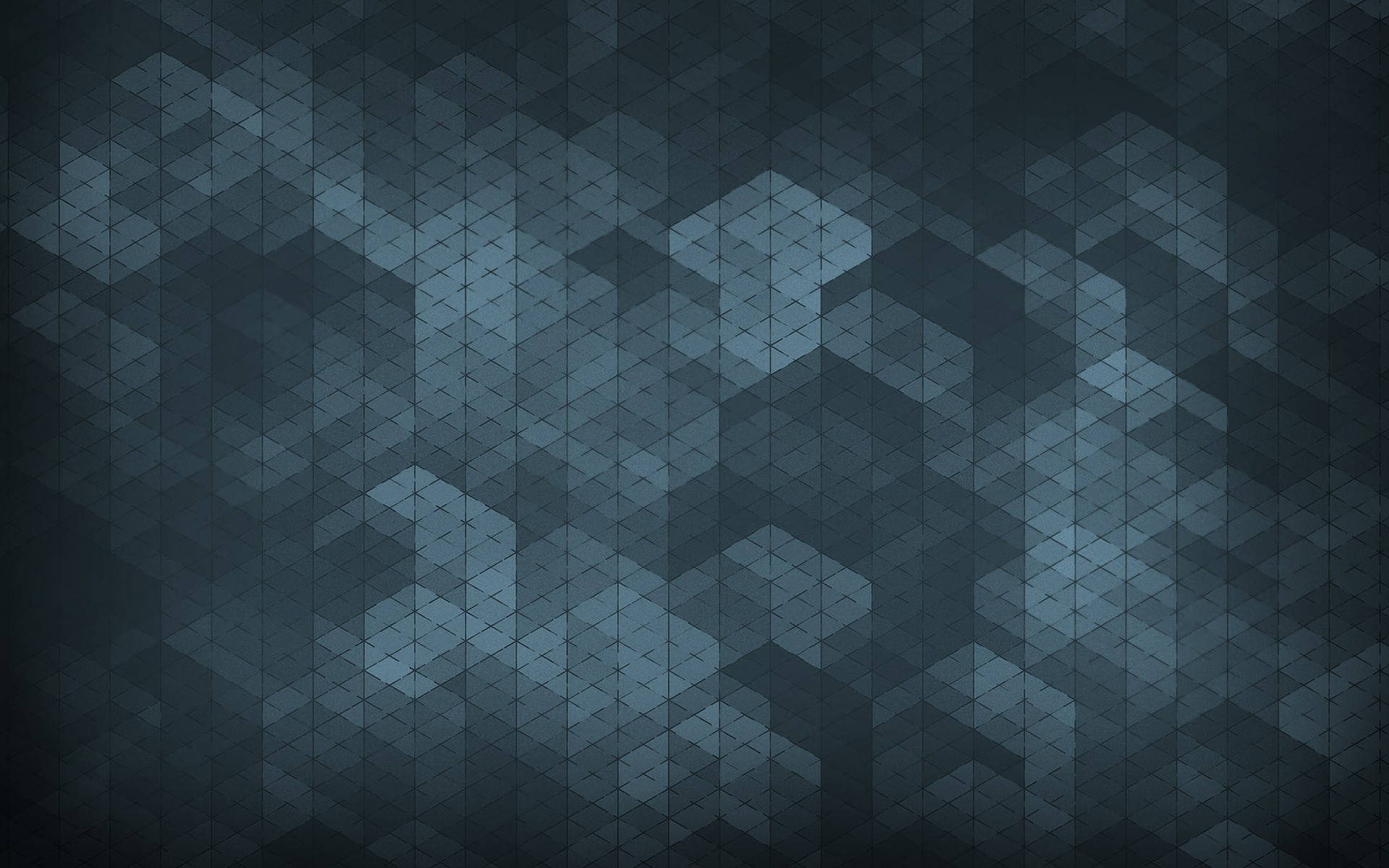Black Page, dark blue, triangular patterns, Full HD Desktop Wallpaper