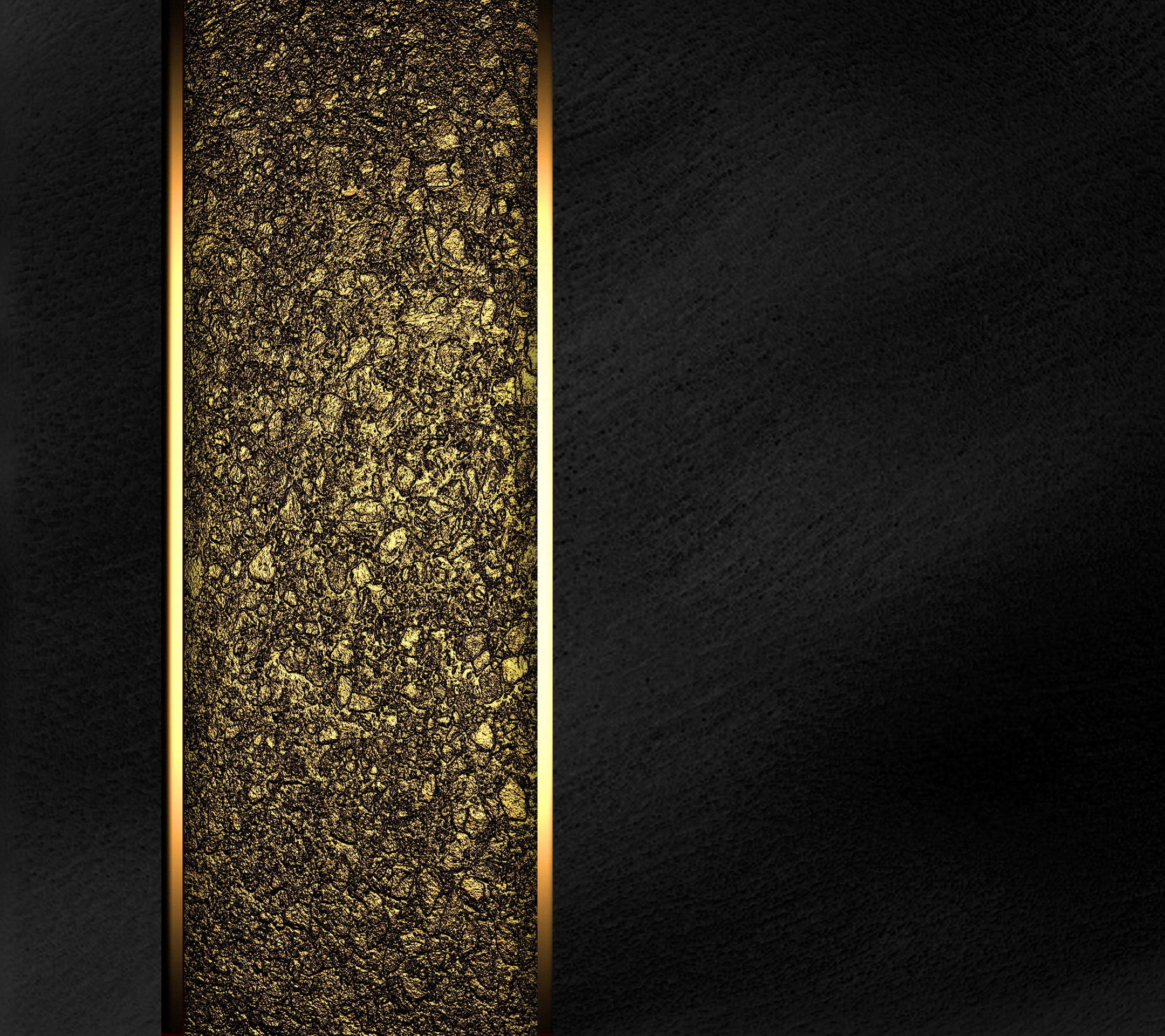 glitter gold, matte black background, gold leaf textured stripe, Full HD Desktop Wallpaper
