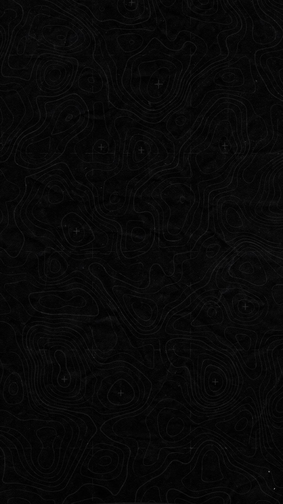 black background, pattern of lines, topographic contour lines, Full HD Phone Wallpaper