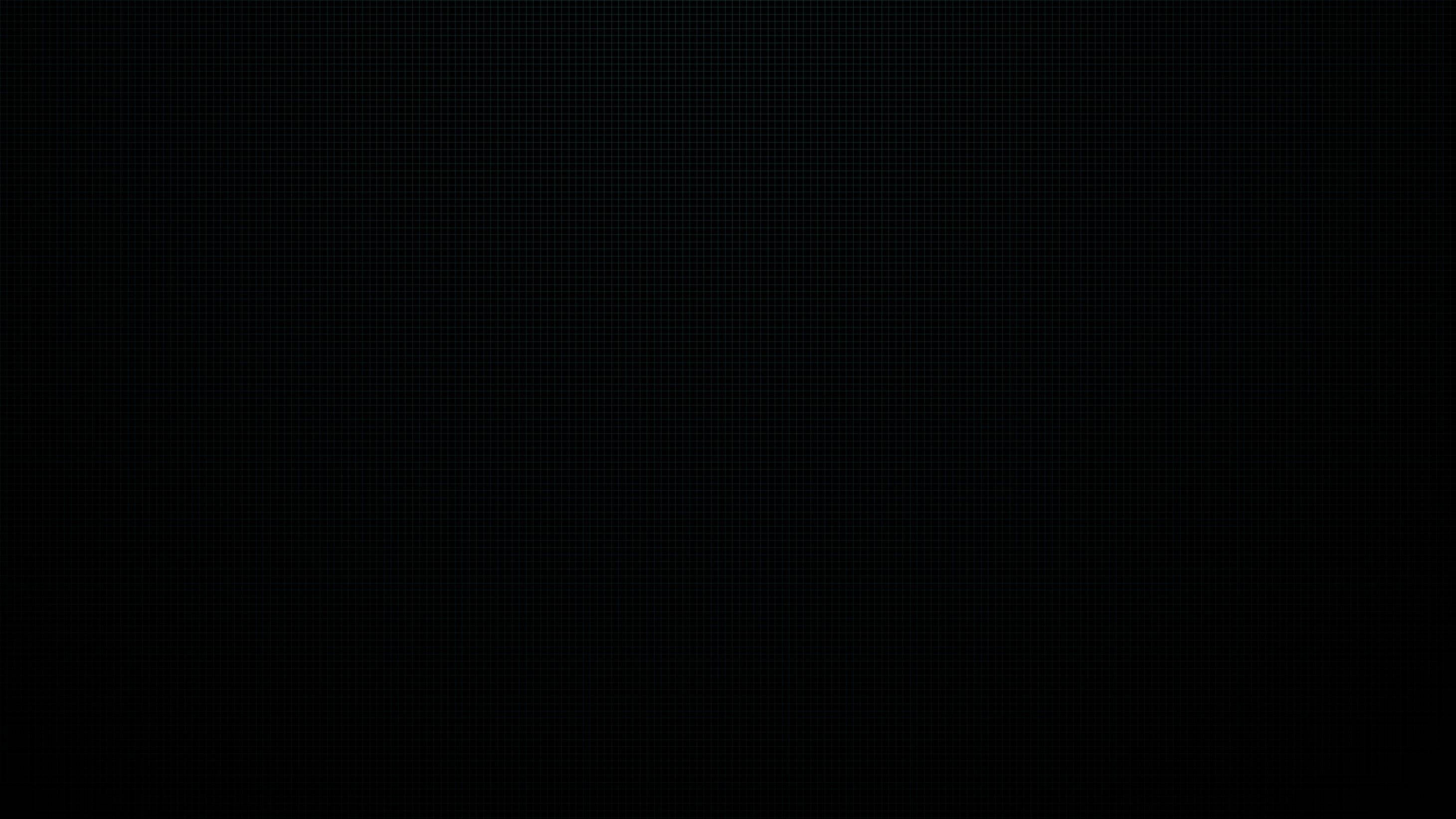 pure black landscape plaid pattern, minimalist black background, subtle grid pattern, 2K Desktop Wallpaper