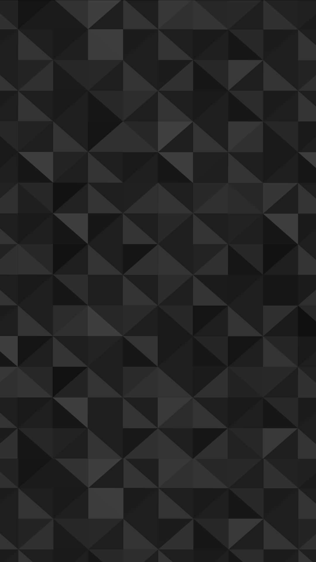 black triangles, monochrome geometric, interlocking triangles, Full HD Phone Wallpaper