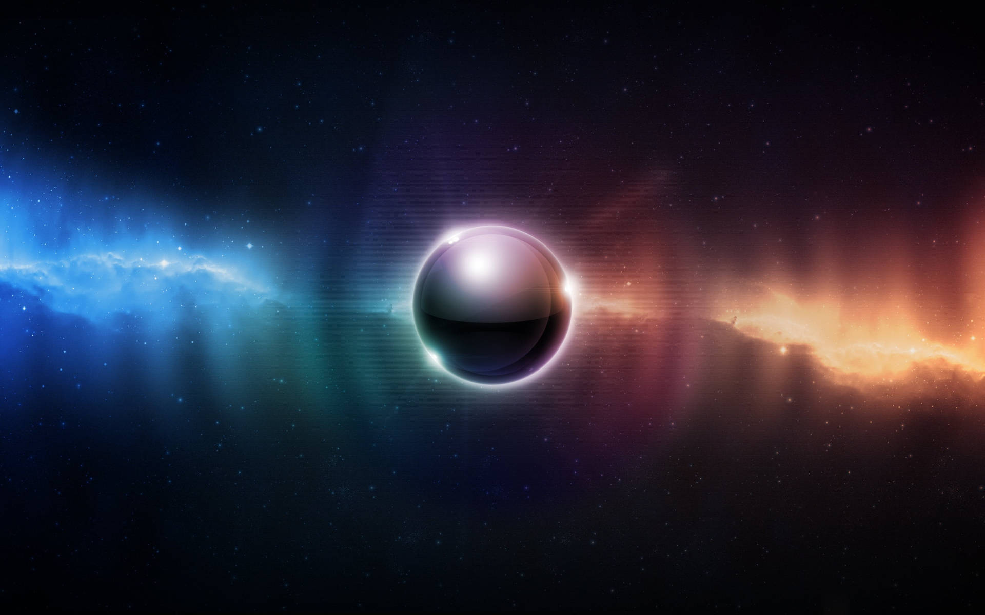 Black Planet, cosmos, black hole, Full HD Desktop Wallpaper