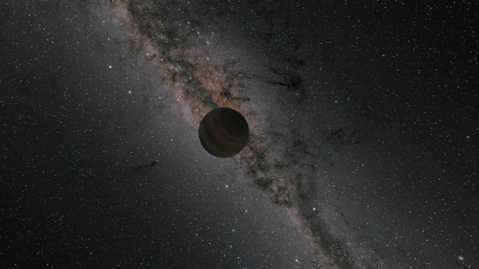 Black Planet, dazzling stars, swirling bands, HD Desktop Wallpaper