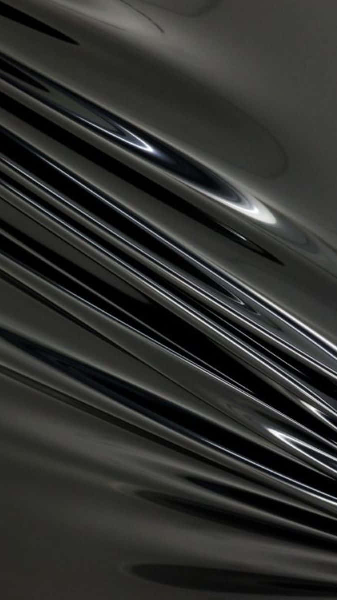 Black Plastic, glossy, wrinkled, SD Phone Wallpaper