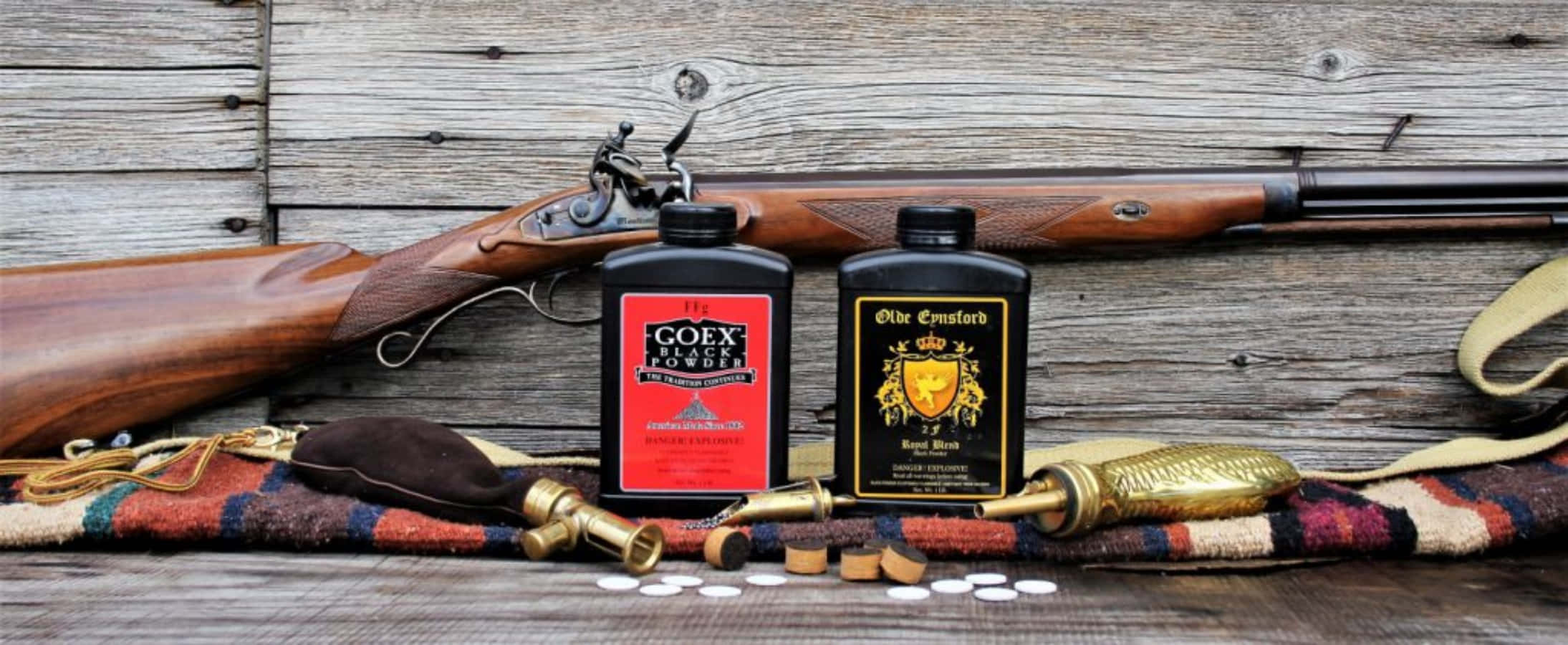 Black Powder 2189, flintlock rifle, black powder ammunition, Full HD Desktop Wallpaper