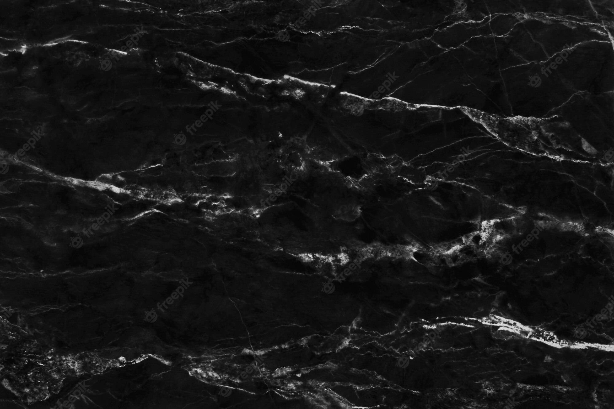 black marble, glossy black marble, white veining, Full HD Desktop Wallpaper