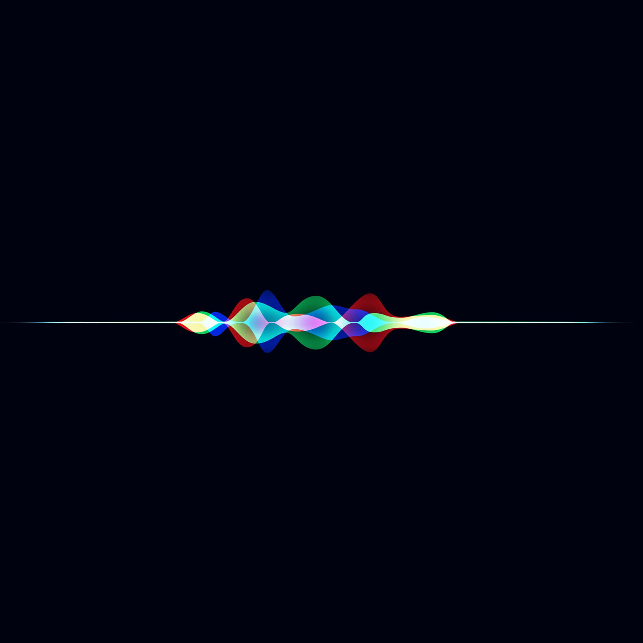 black rainbow, multicolored soundwave, deep black background, Full HD Desktop Wallpaper