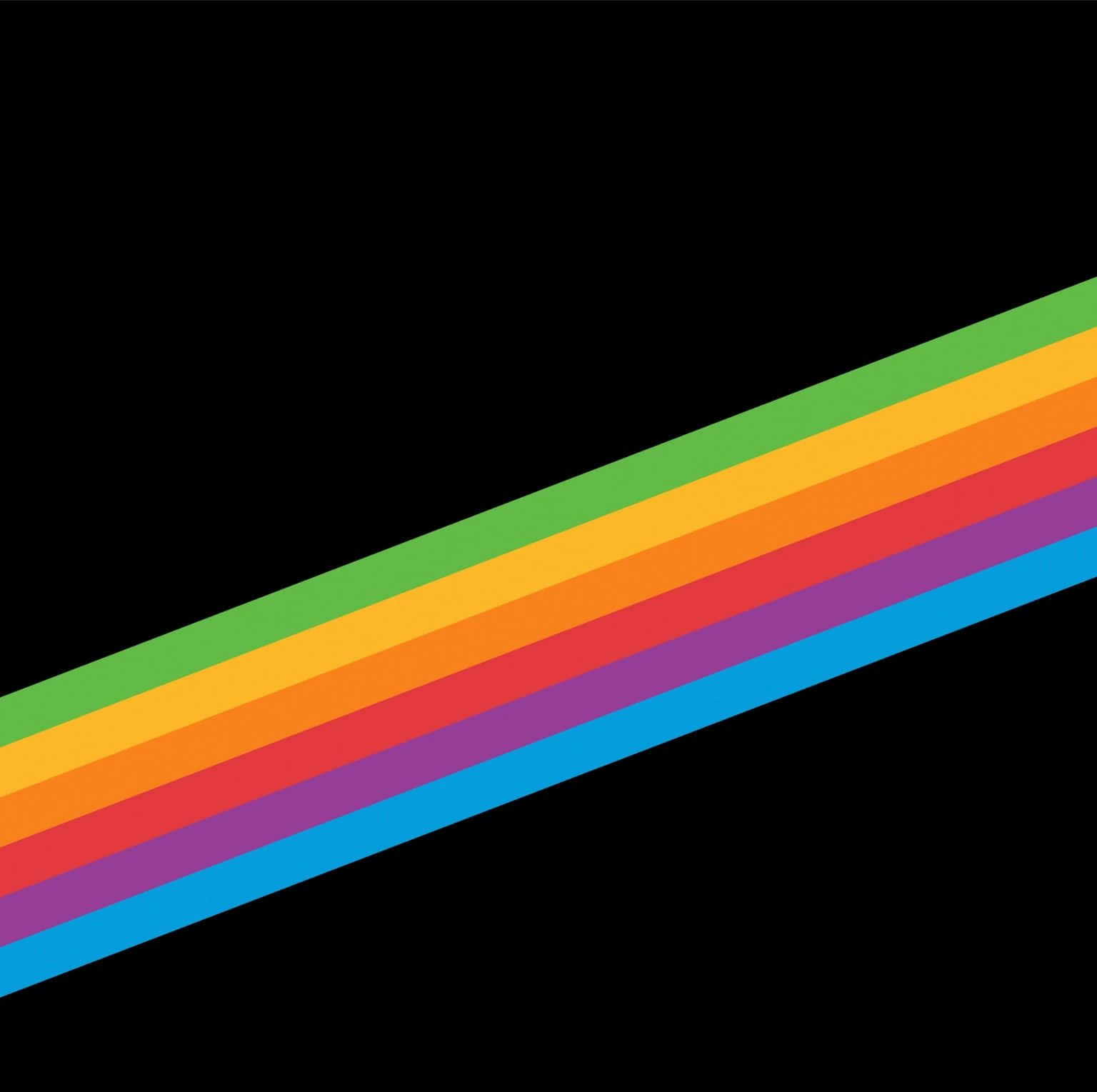 Black Rainbow, diagonal, rainbow stripe, HD Desktop Wallpaper