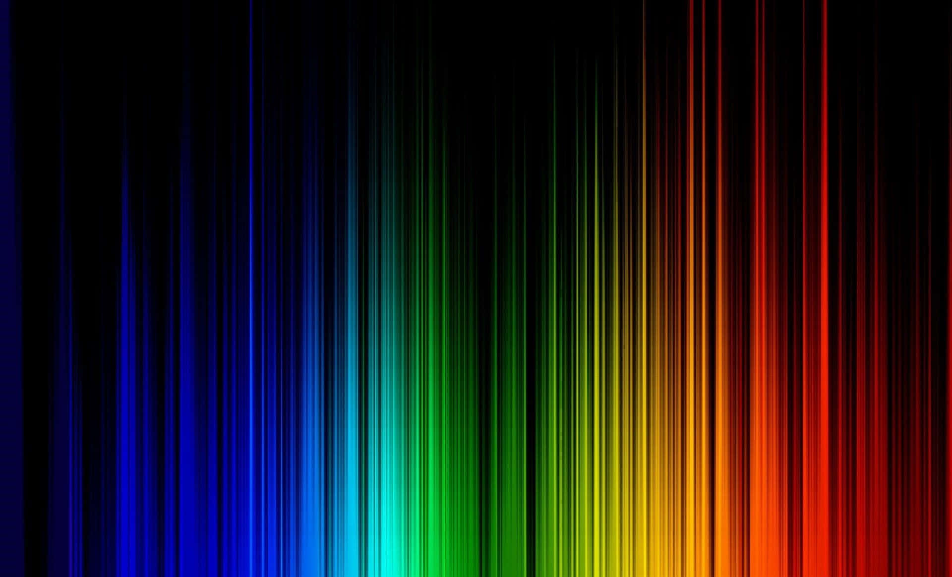 black rainbow, sun, deep blue, Full HD Desktop Wallpaper