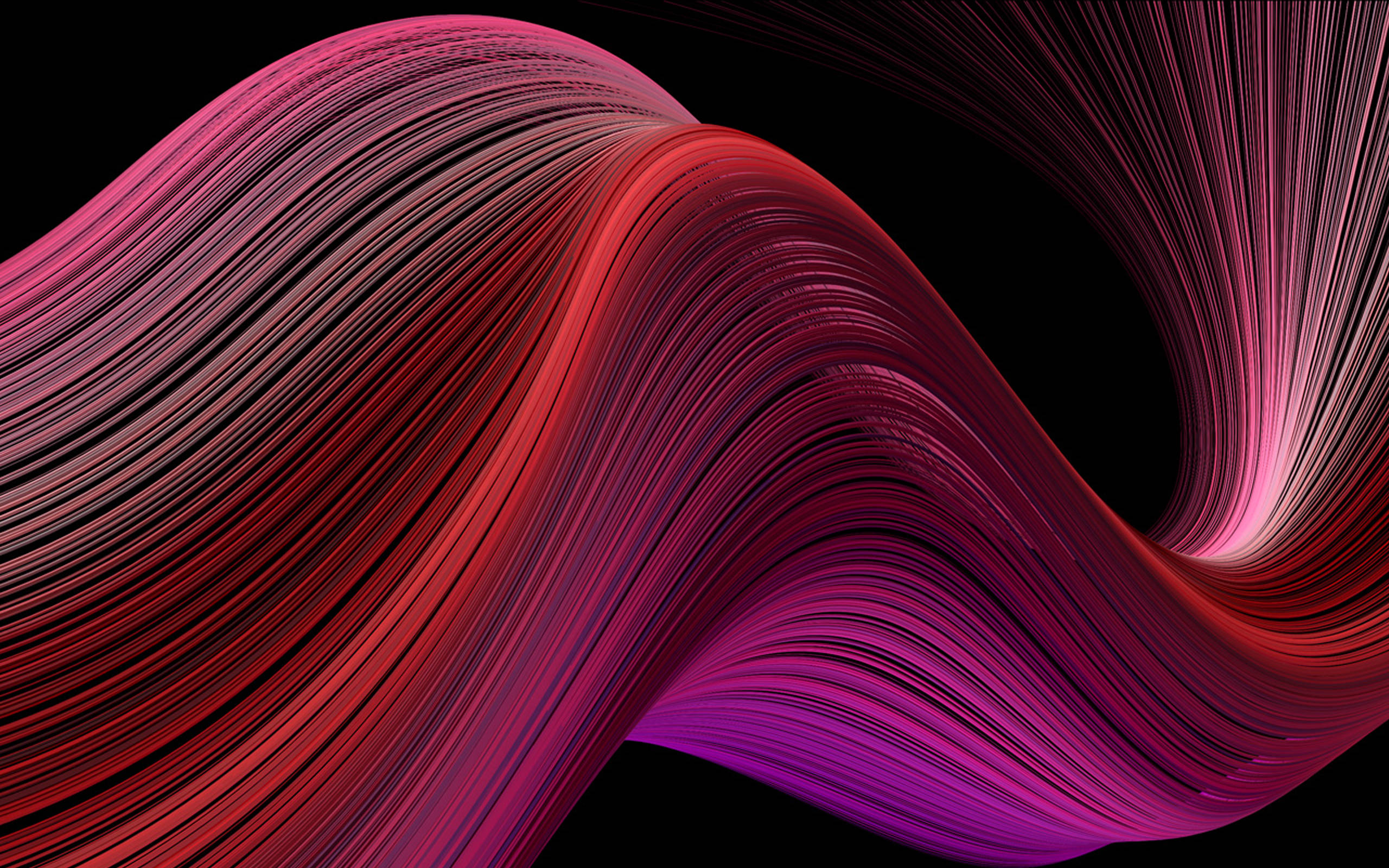 Black Red 4K, crimson, magenta, 2K Desktop Wallpaper