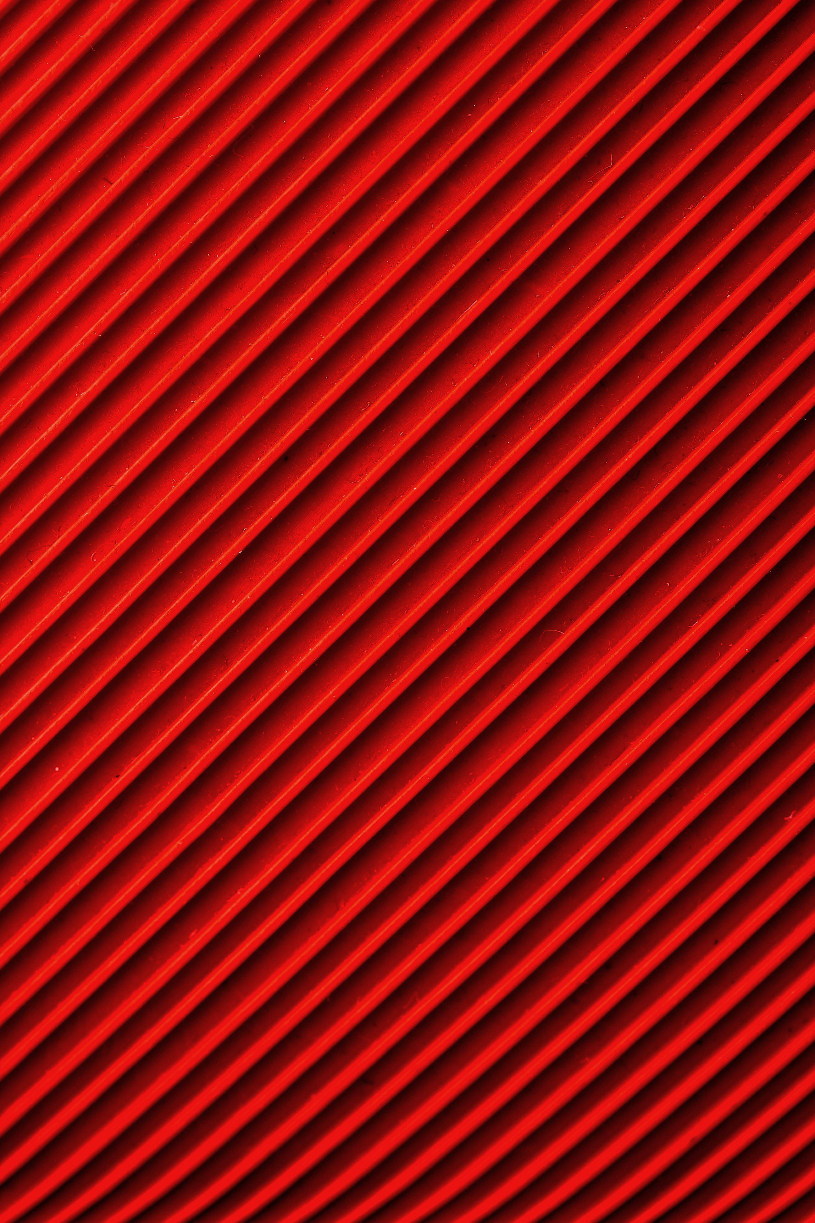 Black Red 4K, diagonal ridges, vibrant red, 4K Phone Wallpaper