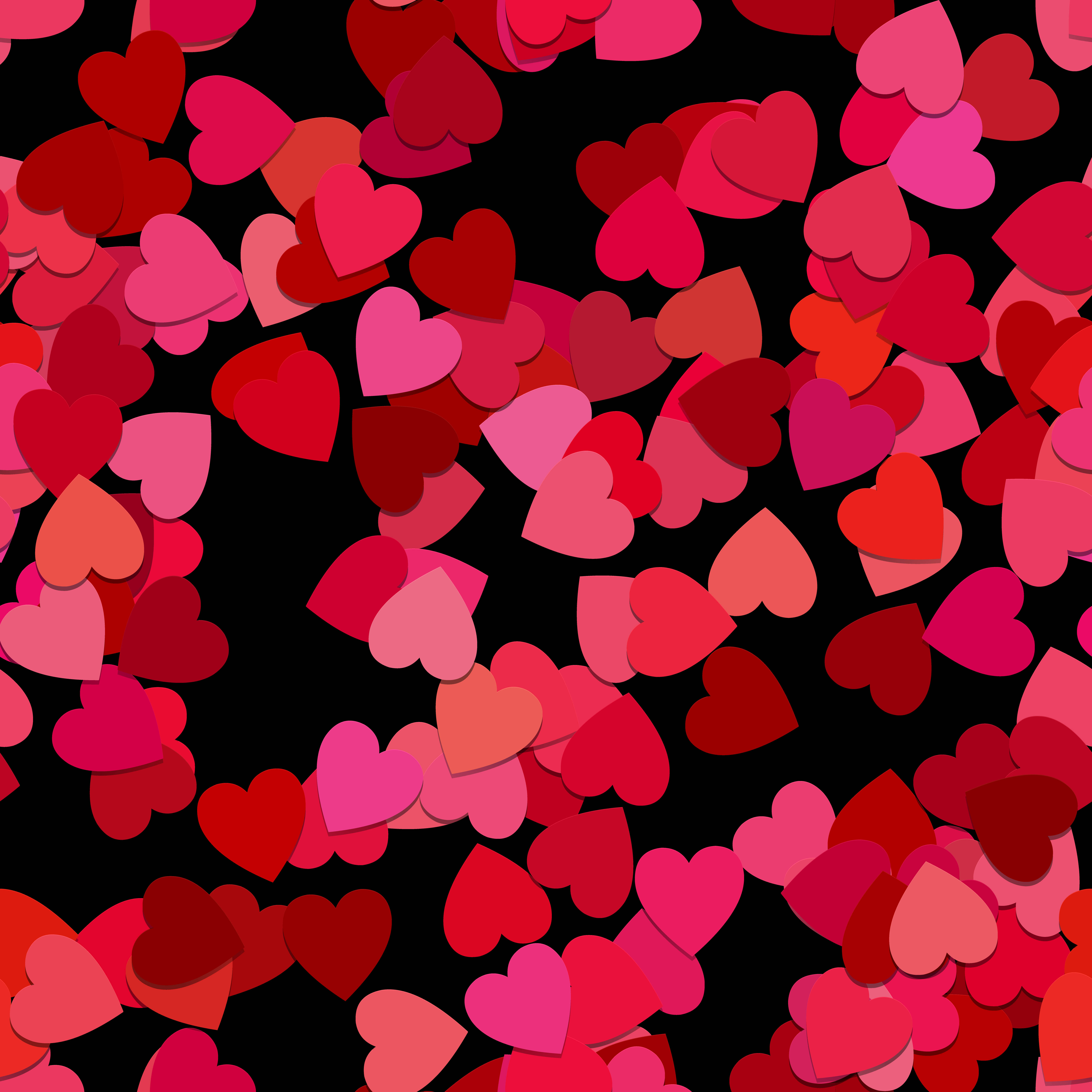 Black Red 4K, red, pink, 5K Desktop Wallpaper