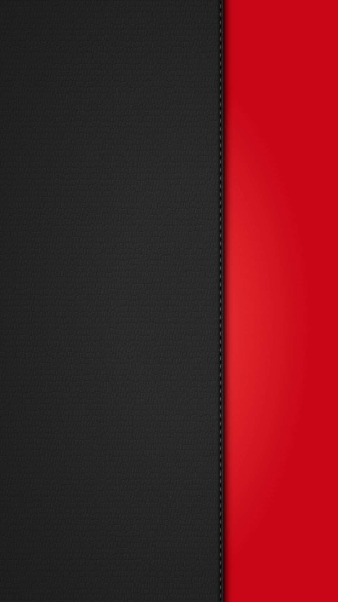 Black Red iPhone, textured black leather, vibrant red fabric, Full HD Phone Wallpaper