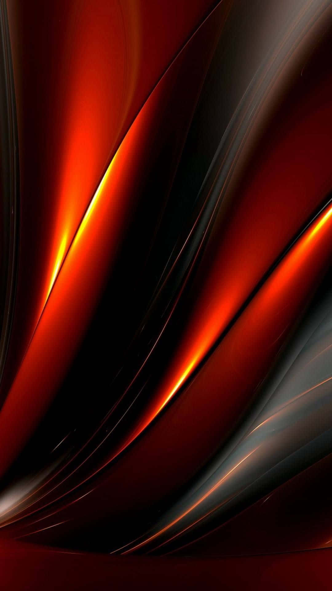 Black Red iPhone, vibrant orange, deep red, Full HD Phone Wallpaper