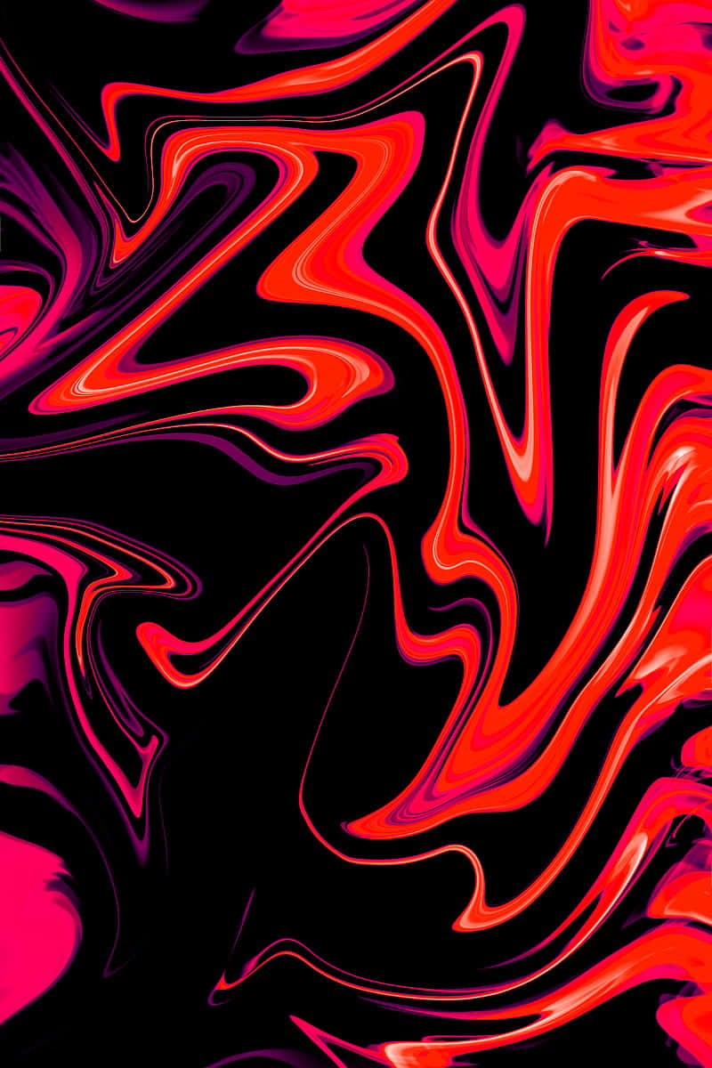 iPhone 12, black, red, SD Phone Wallpaper