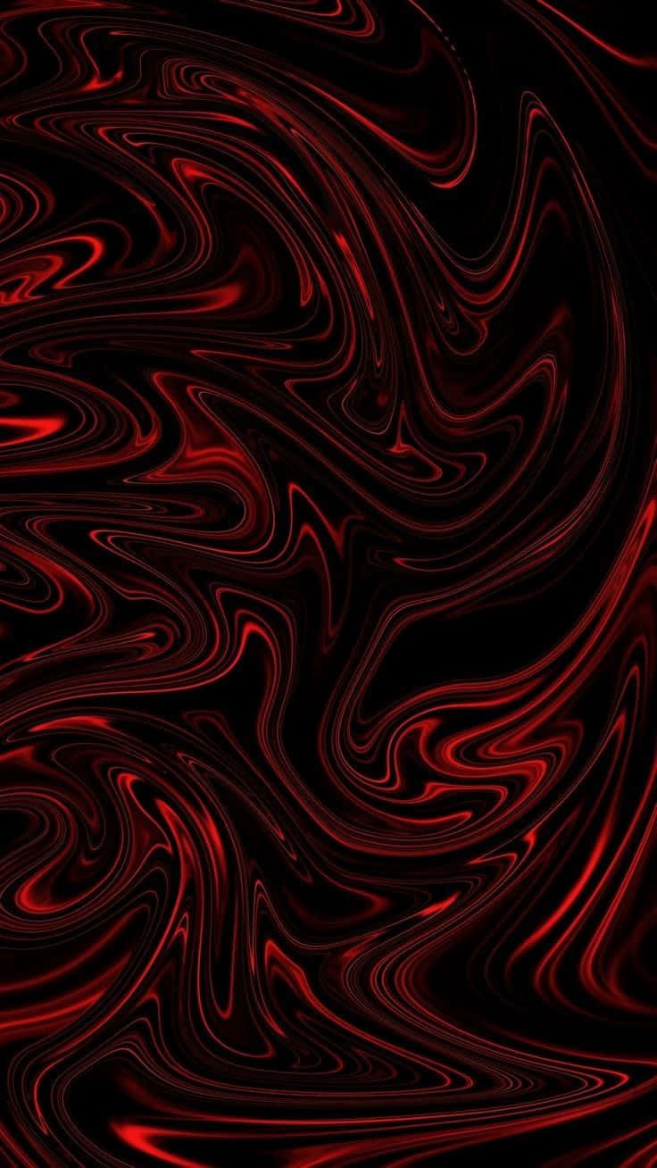 Black Red iPhone, crimson, deep black, HD Phone Wallpaper