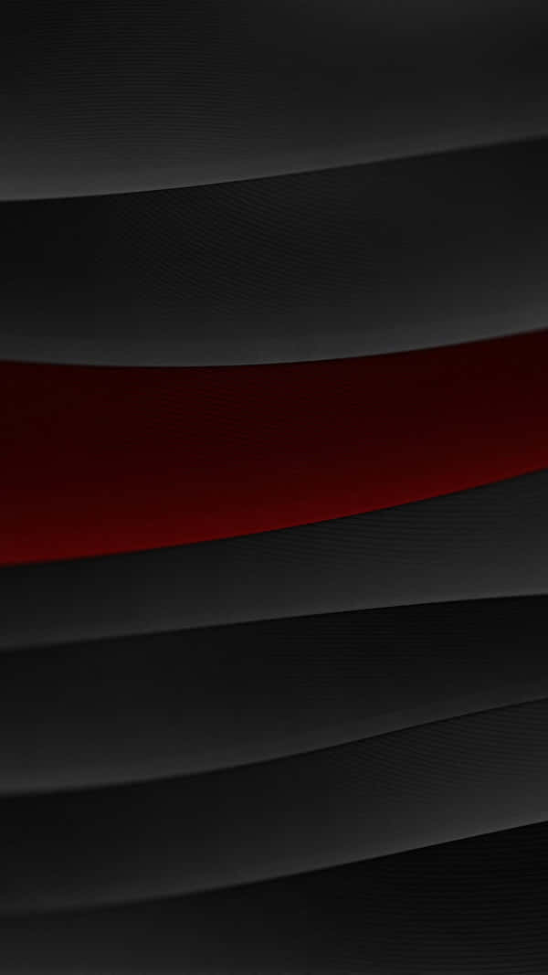 Black Red iPhone, dark gray, wavy layers, SD Phone Wallpaper