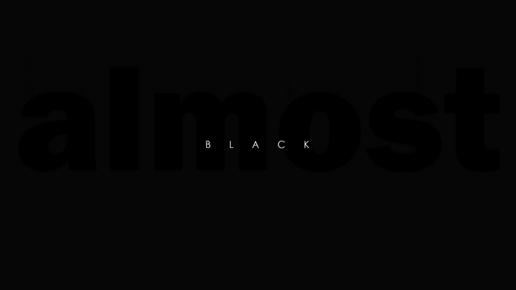 almost, BLACK, solid black background, Full HD Desktop Wallpaper