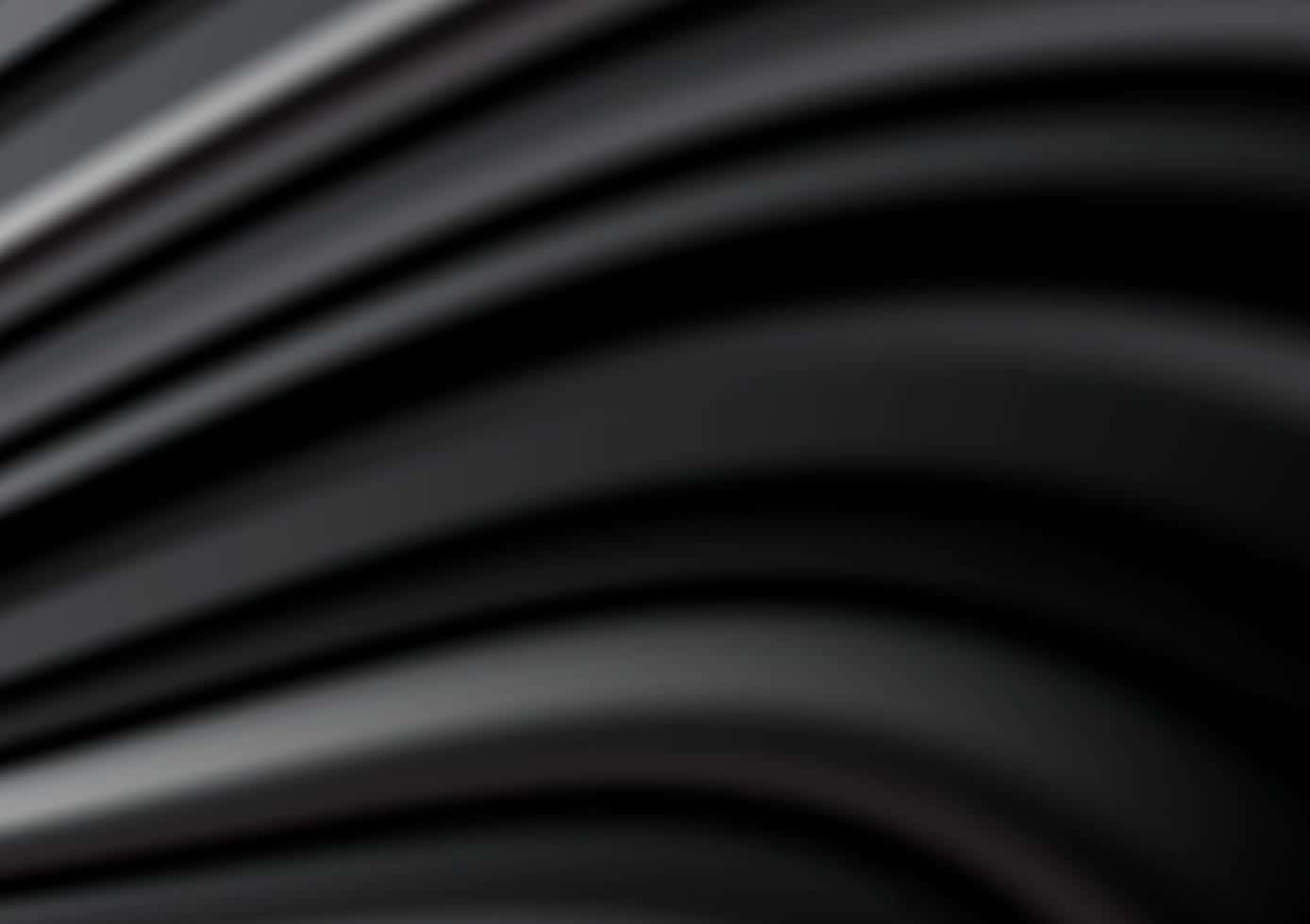 abstract black silk waves, smooth black fabric, soft wavy folds, HD Desktop Wallpaper