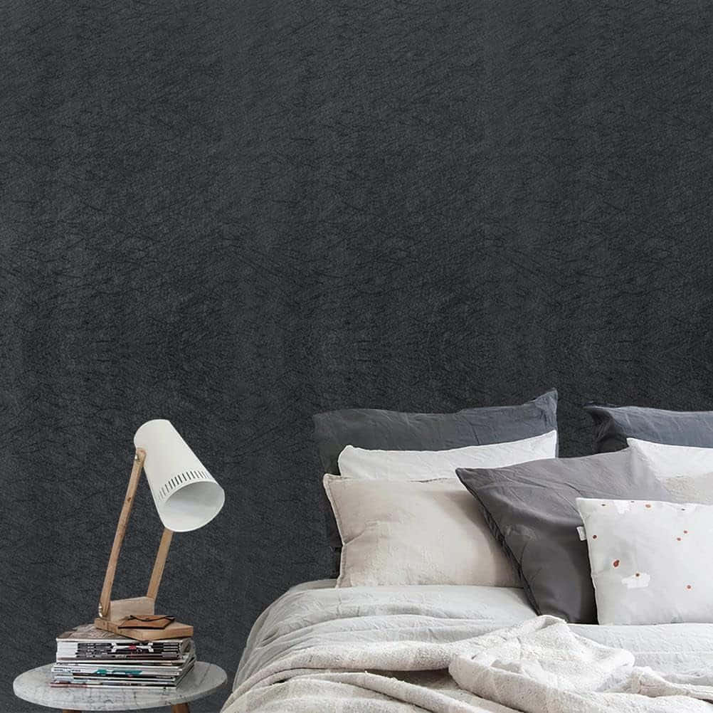 Black Silk, bedroom, dark textured wall, SD Desktop Wallpaper
