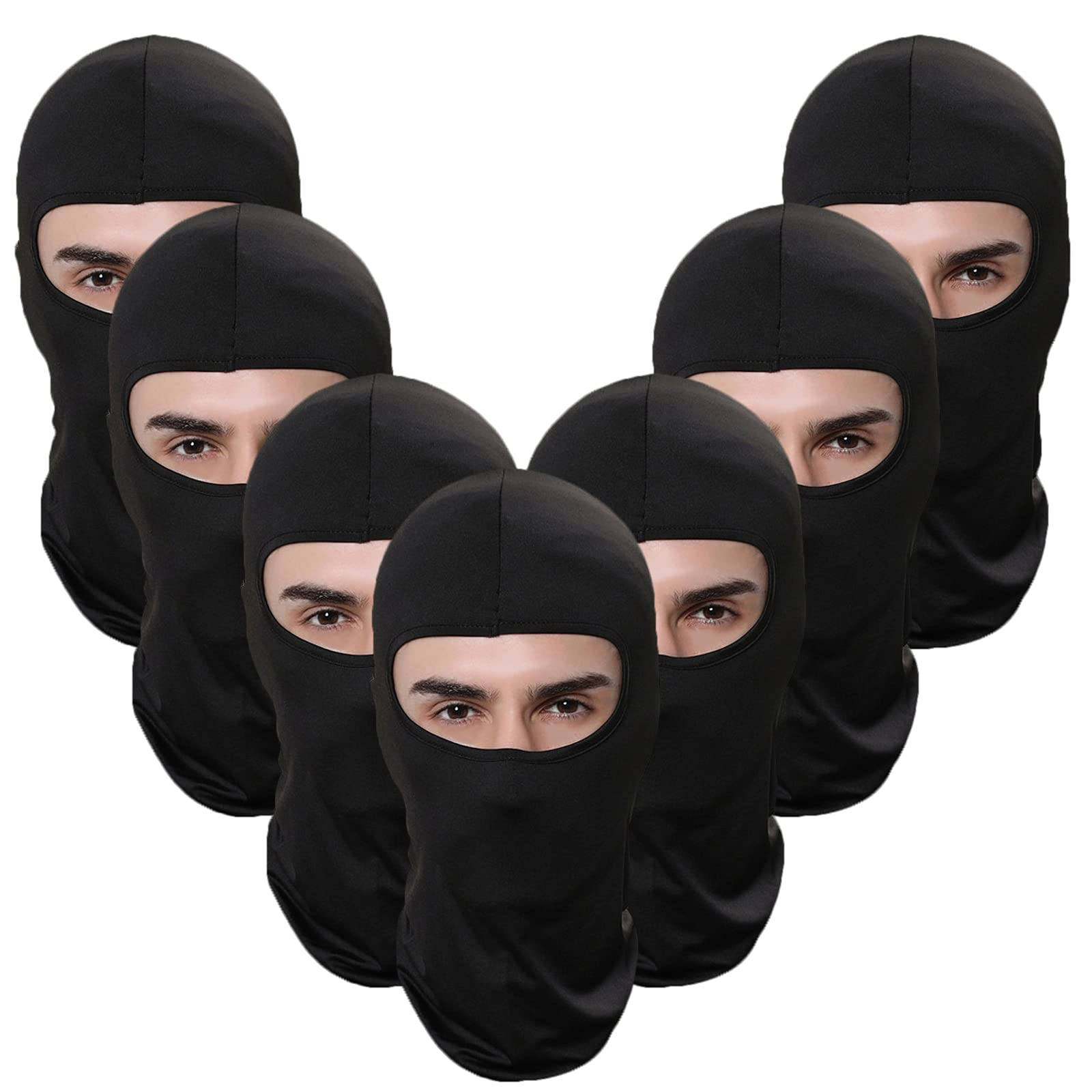 Black Ski Mask, balaclavas, male faces, HD Desktop Wallpaper