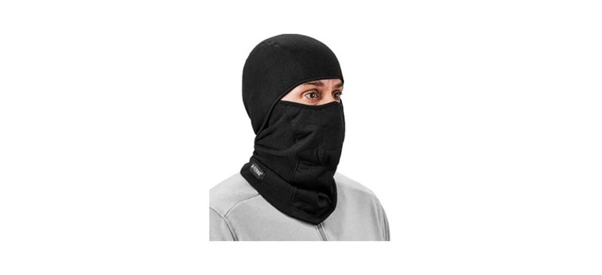 black ski mask, balaclava, black, SD Desktop Wallpaper
