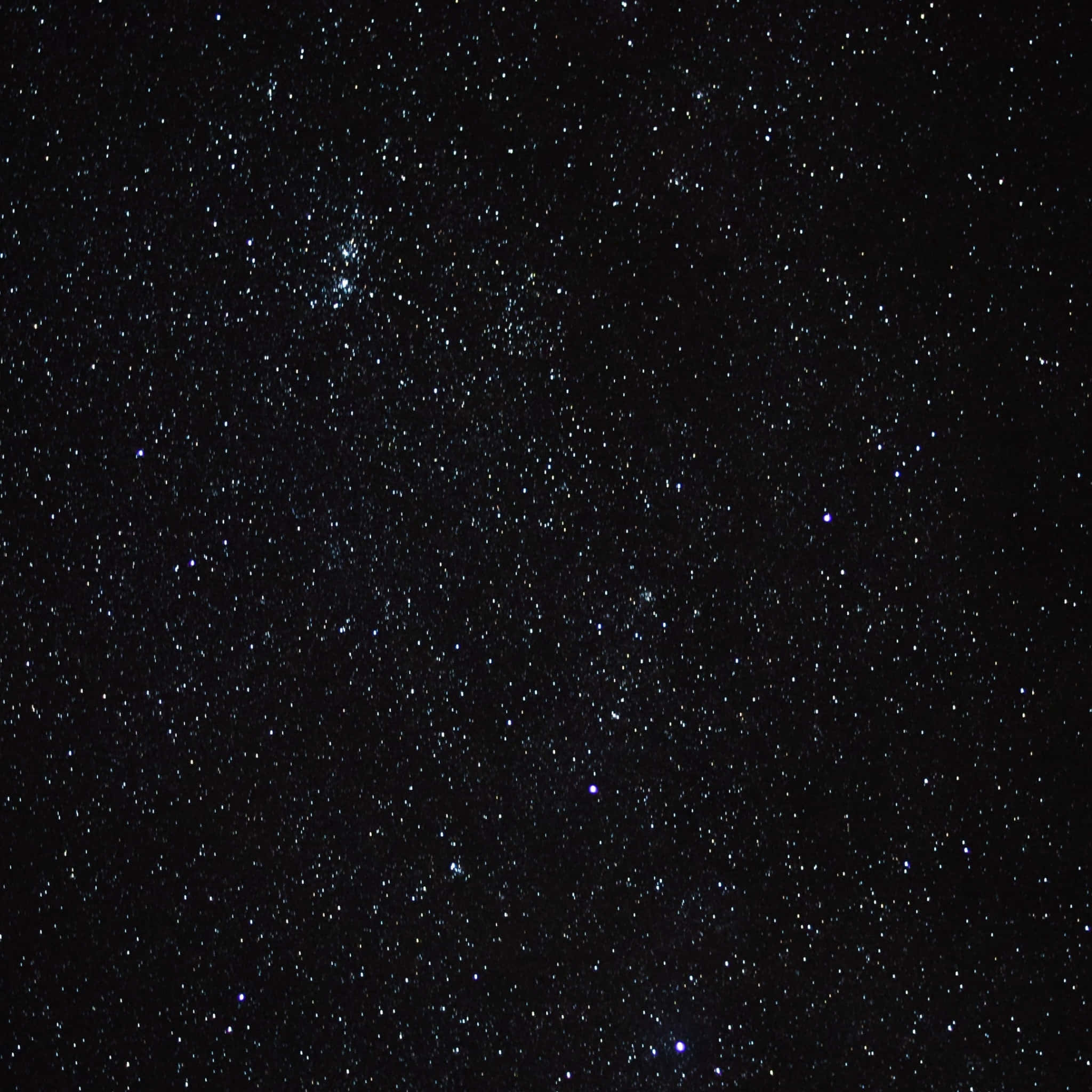 Black Space, deep black night sky, twinkling stars, Full HD Desktop Wallpaper