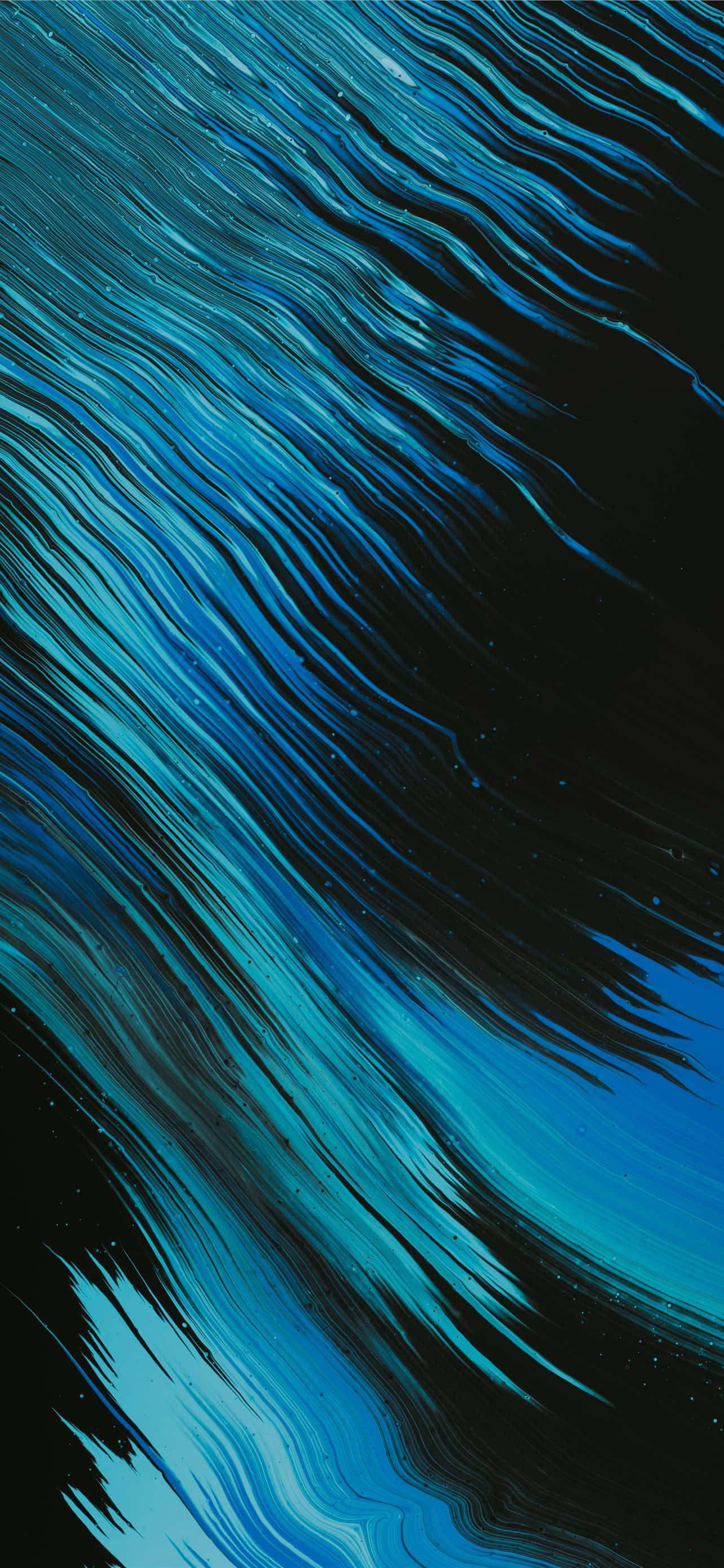 Black Stars iPhone, electric blue, deep black, 2K Phone Wallpaper