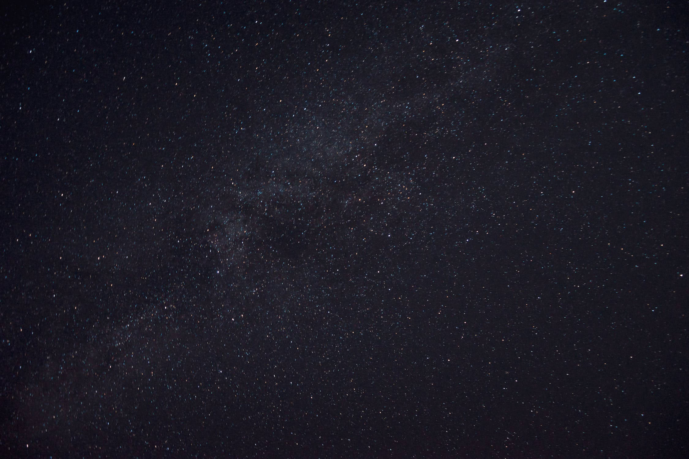 Milky Way galaxy, countless stars, deep black night sky, Full HD Desktop Wallpaper