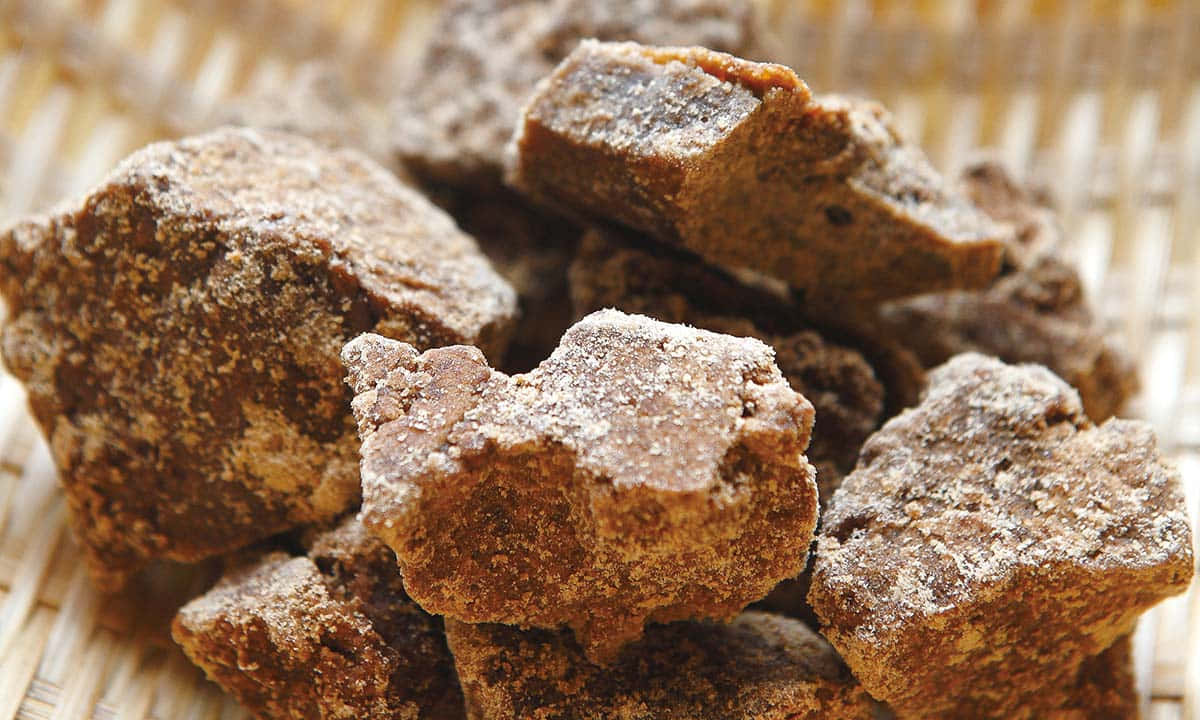 Black Sugar, brown sugar chunks, crystalline texture, SD Desktop Wallpaper