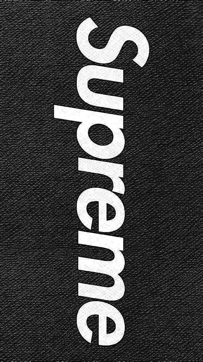Black Supreme, acid wash, Supreme, SD Phone Wallpaper