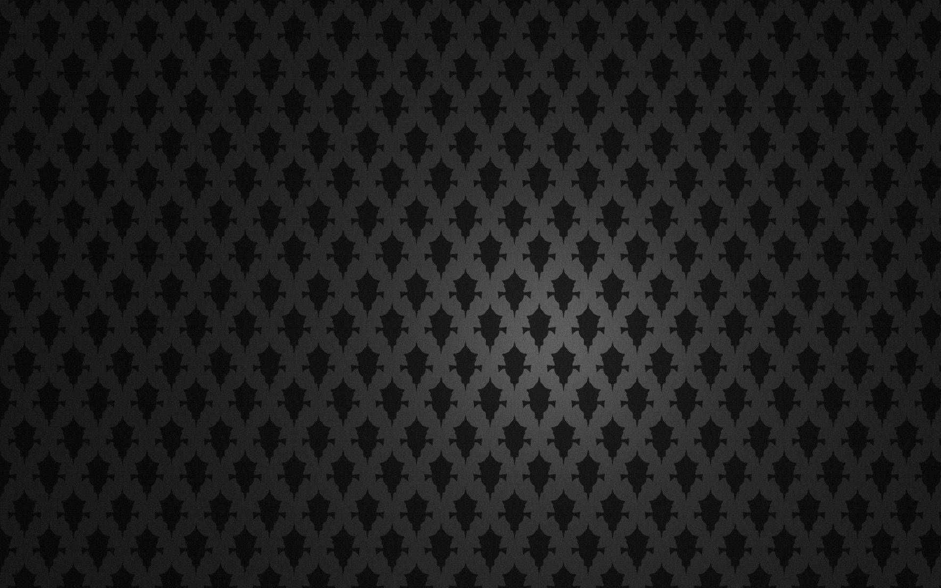 black texture, crest pattern, geometric pattern, Full HD Desktop Wallpaper