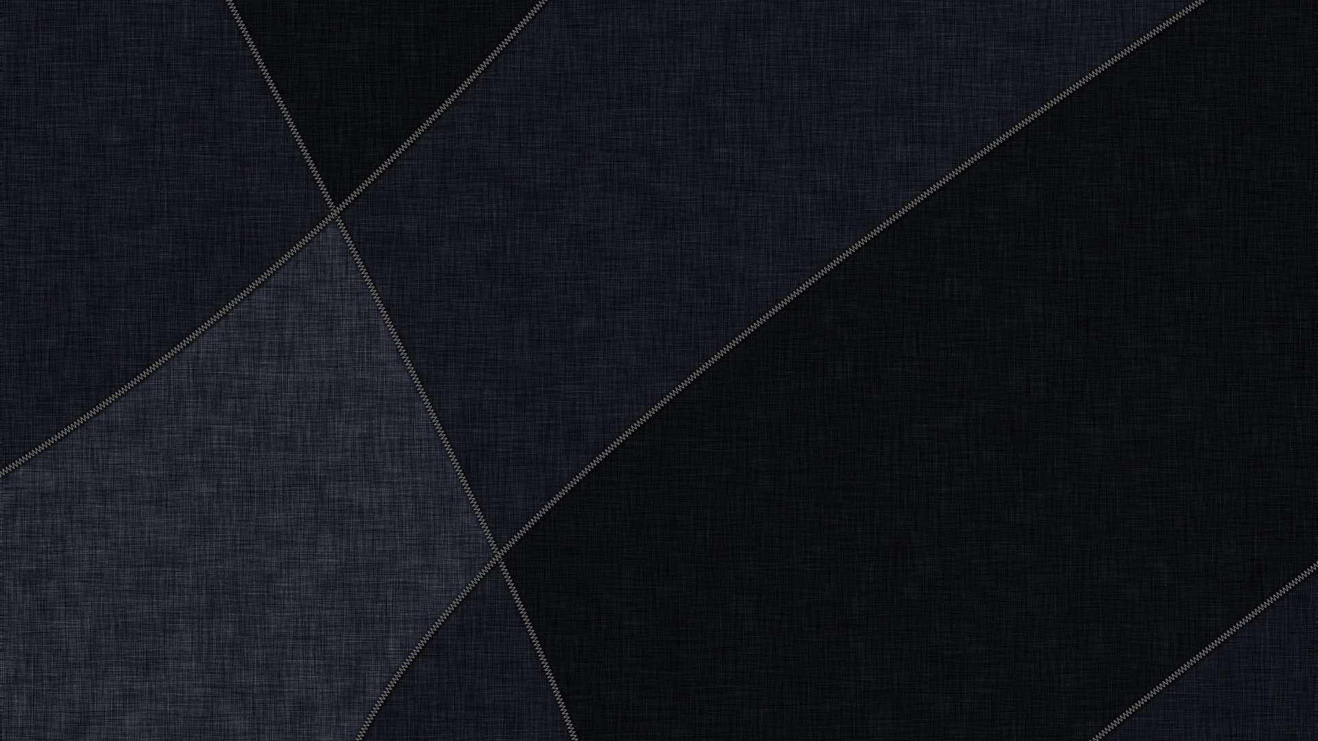 black textile, dark textured fabric, thin white lines, Full HD Desktop Wallpaper
