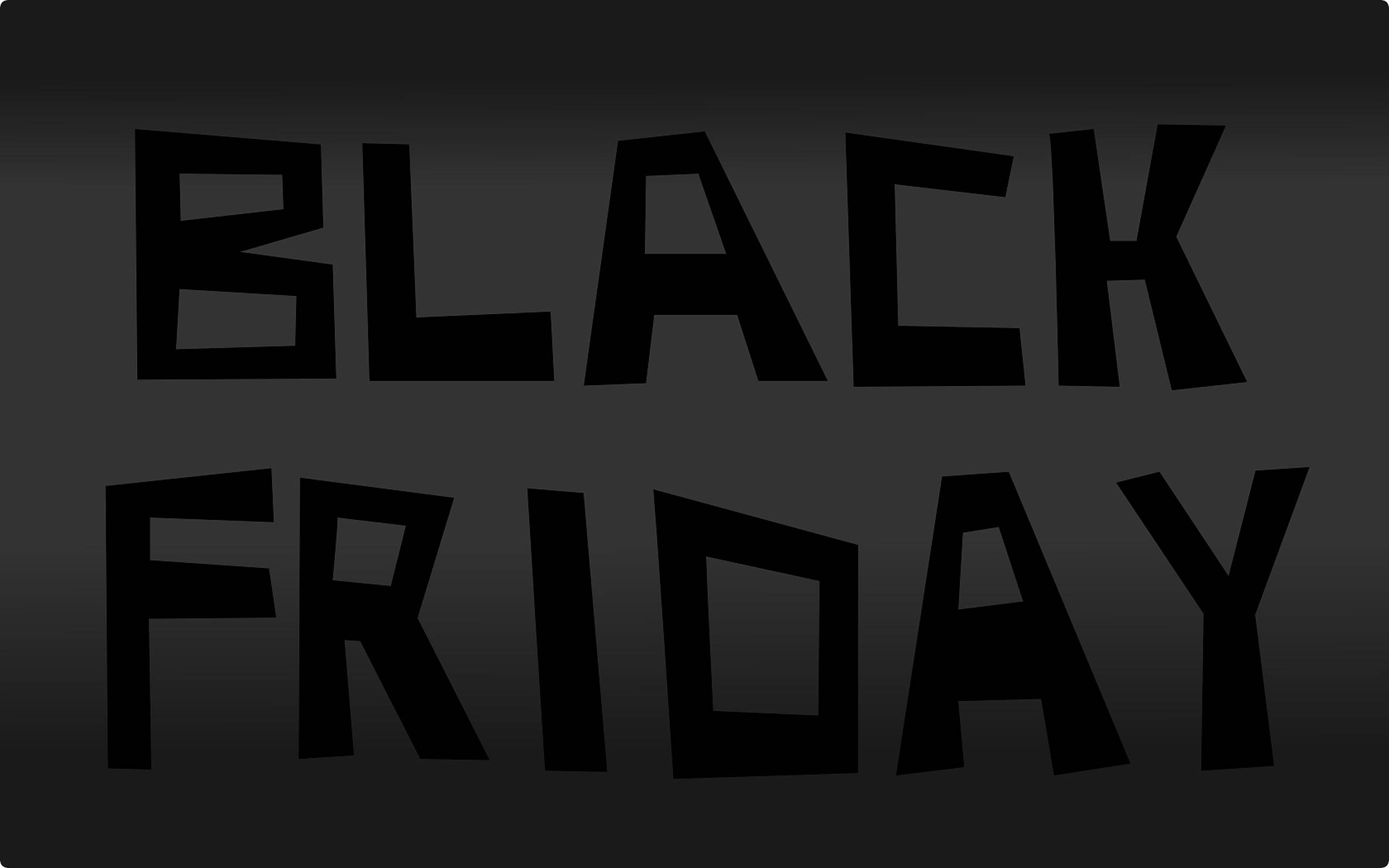 BLACK FRIDAY, dark gradient background, subtle lighting effects, Full HD Desktop Wallpaper