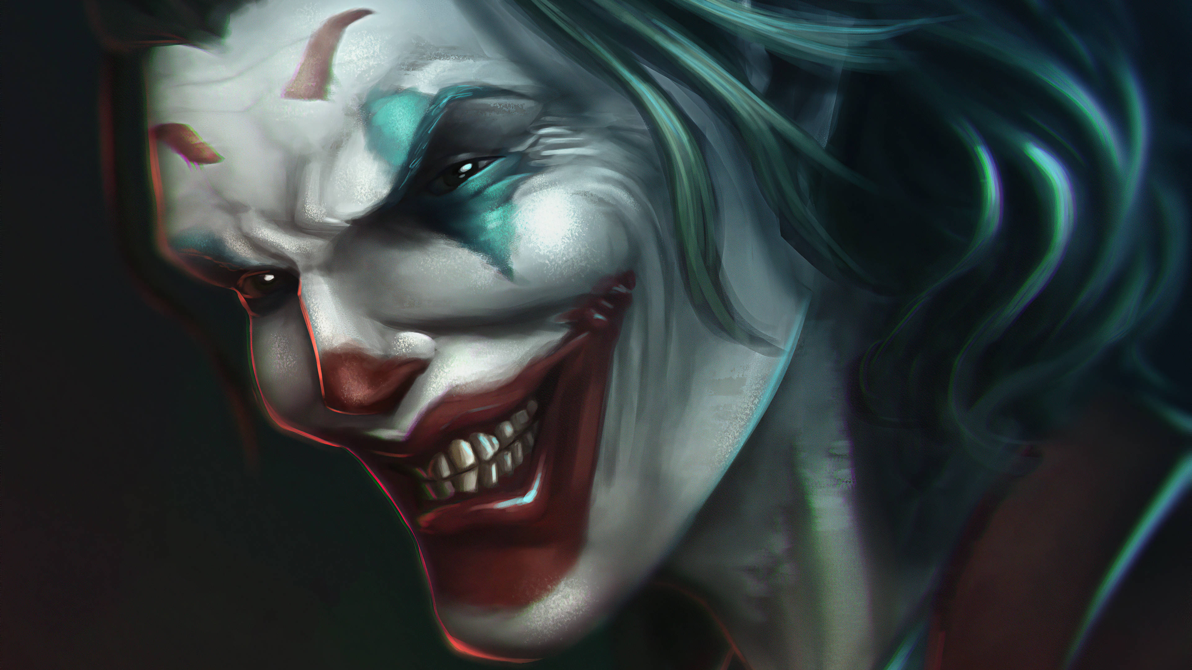 Joker, black, ultra HD, 4K Desktop Wallpaper