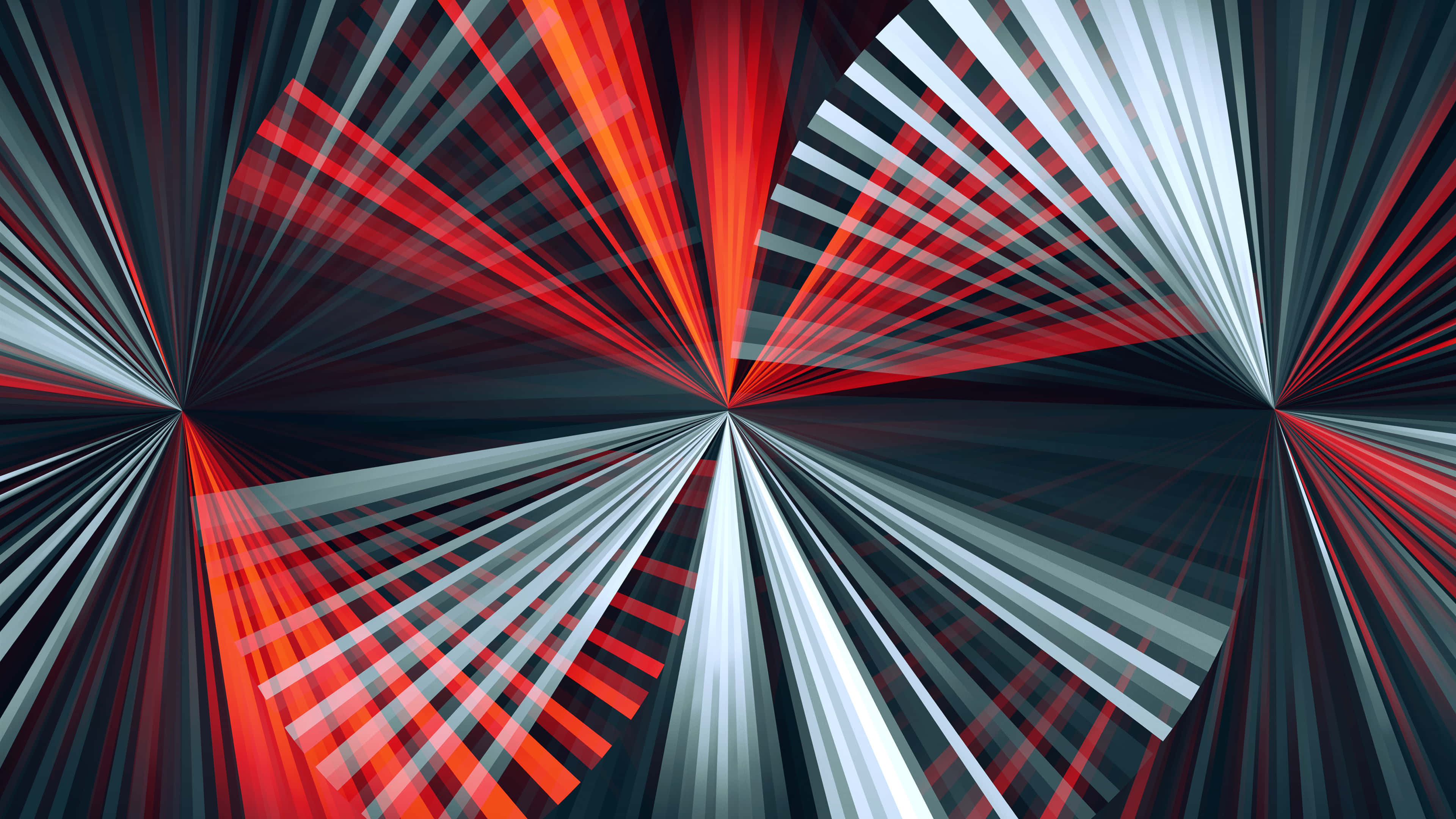 black, white, red, 4K Desktop Wallpaper