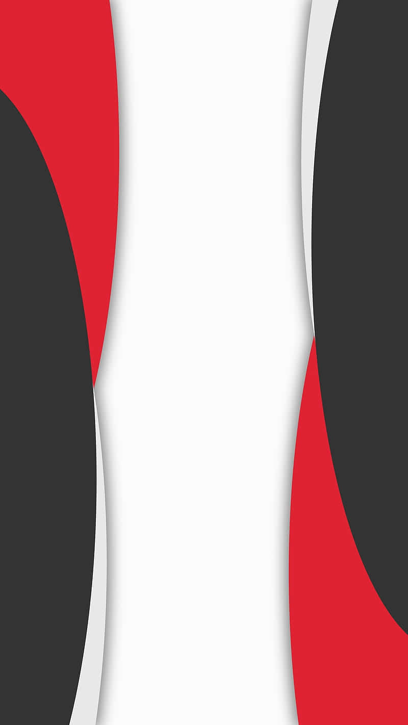 red, black, white, HD Phone Wallpaper
