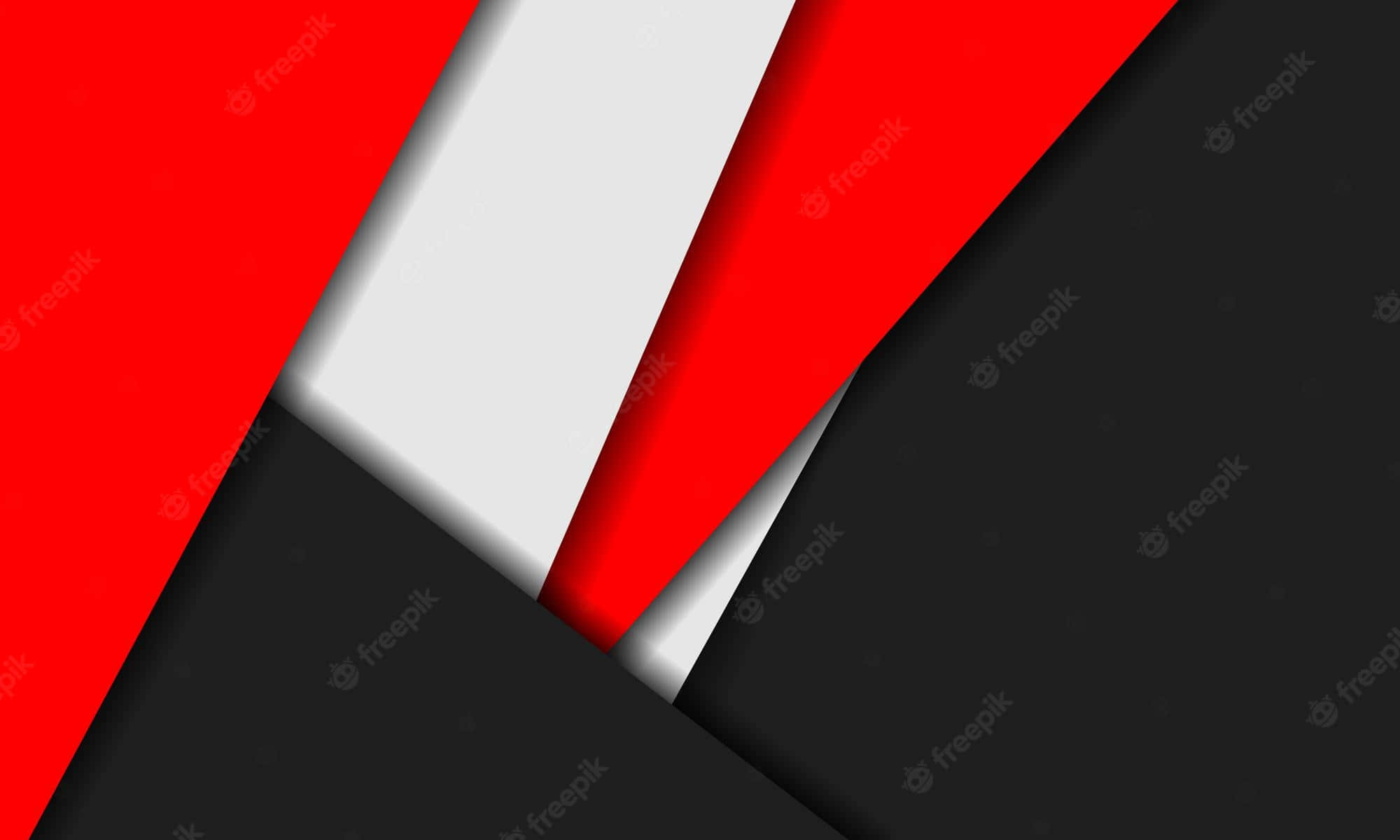 Black, White, Red, Full HD Desktop Wallpaper