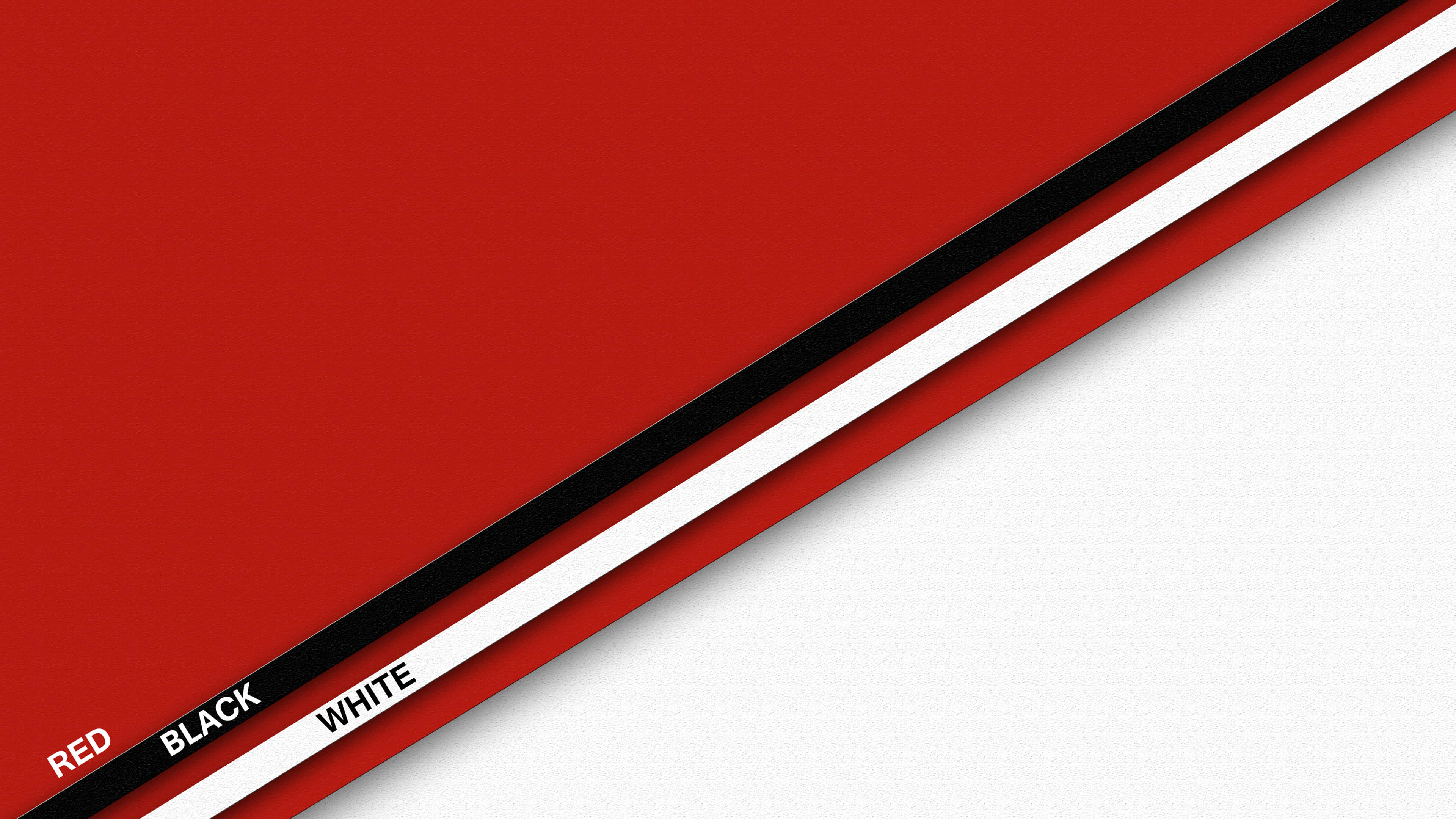 red, black, white, 4K Desktop Wallpaper