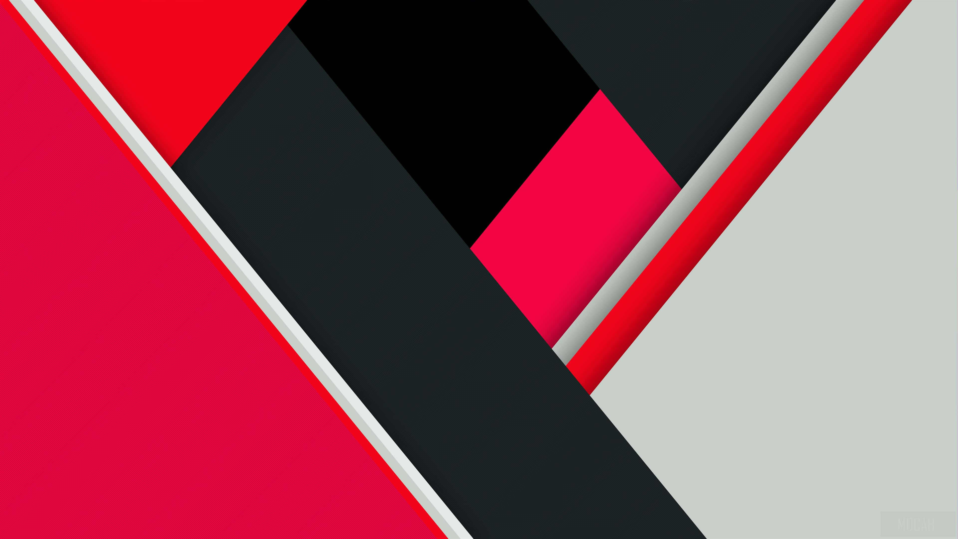black, red, gray, 4K Desktop Wallpaper