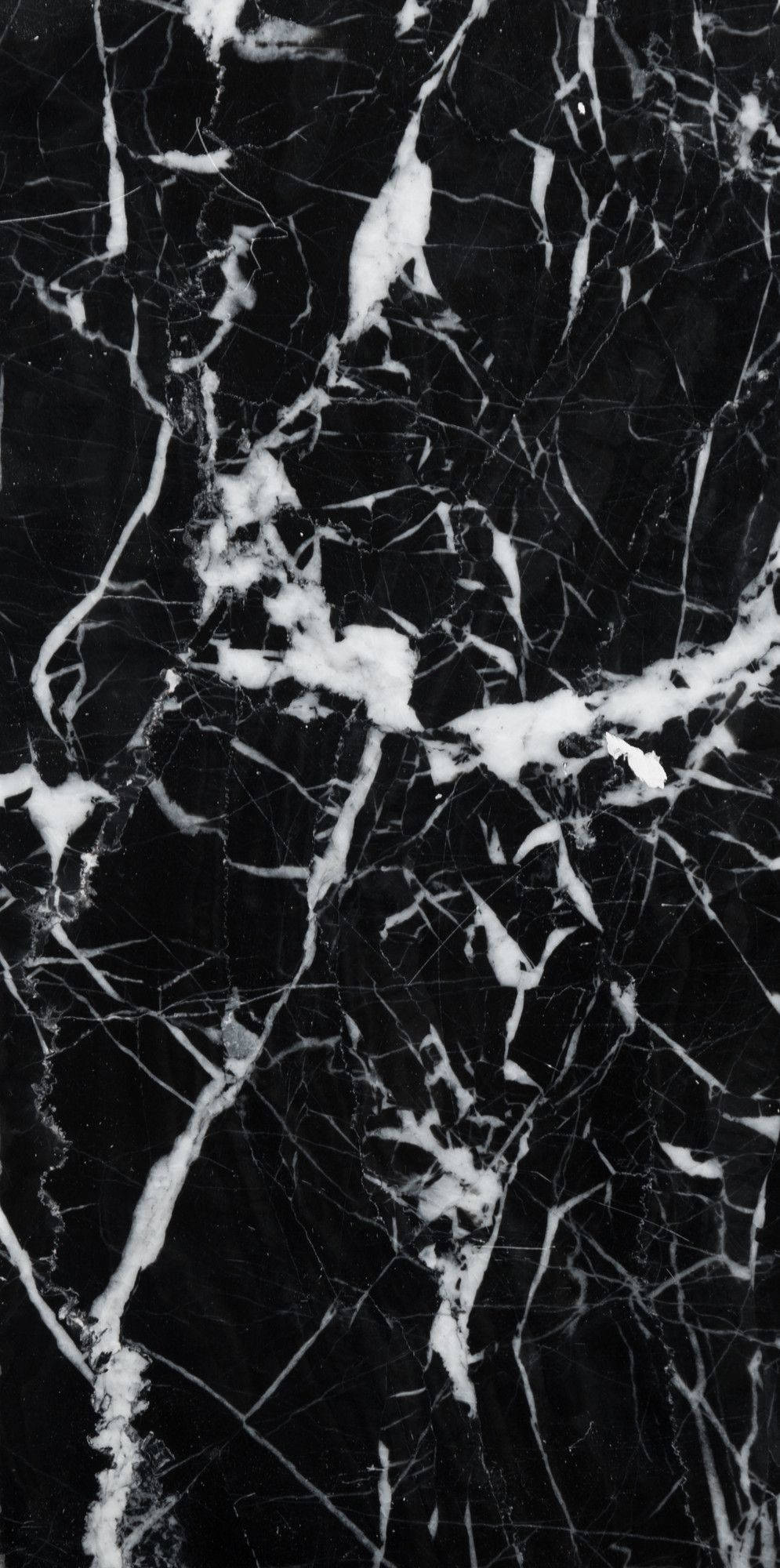Black White Marble iPhone, black marble, white veining patterns, Full HD Phone Wallpaper