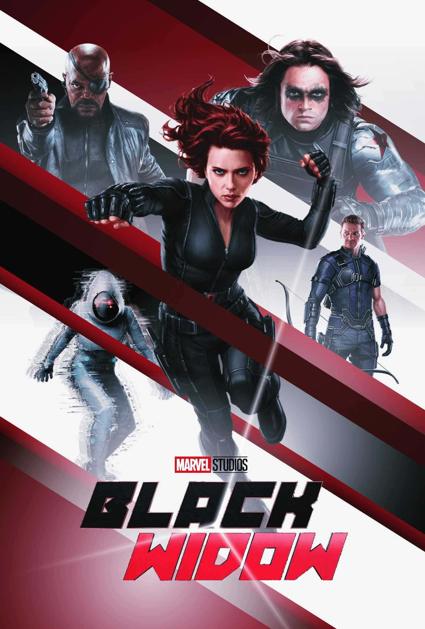 Black Widow, iPhone, black suit, Full HD Phone Wallpaper