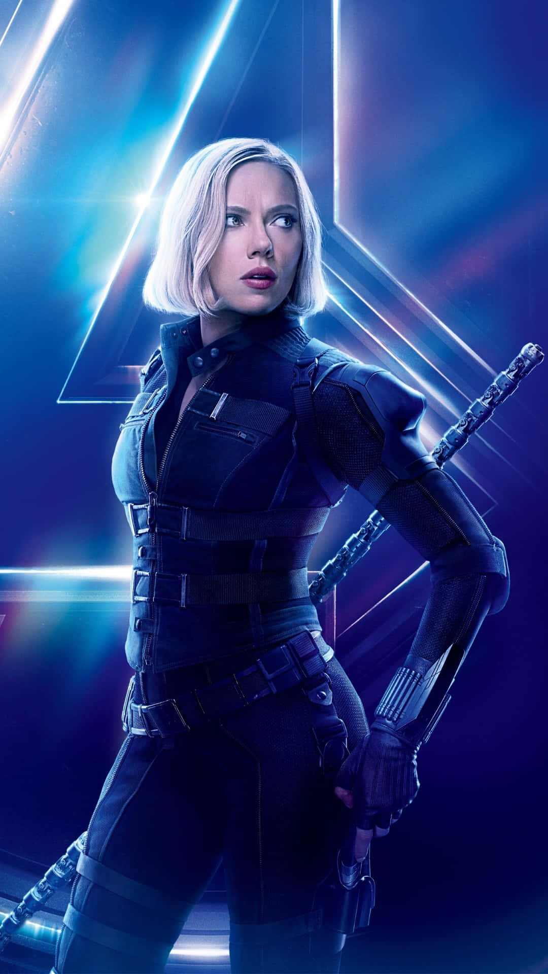 Black Widow, iPhone, tactical gear, Full HD Phone Wallpaper
