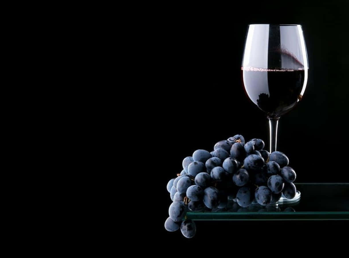 black wine, red wine, dark grapes, SD Desktop Wallpaper