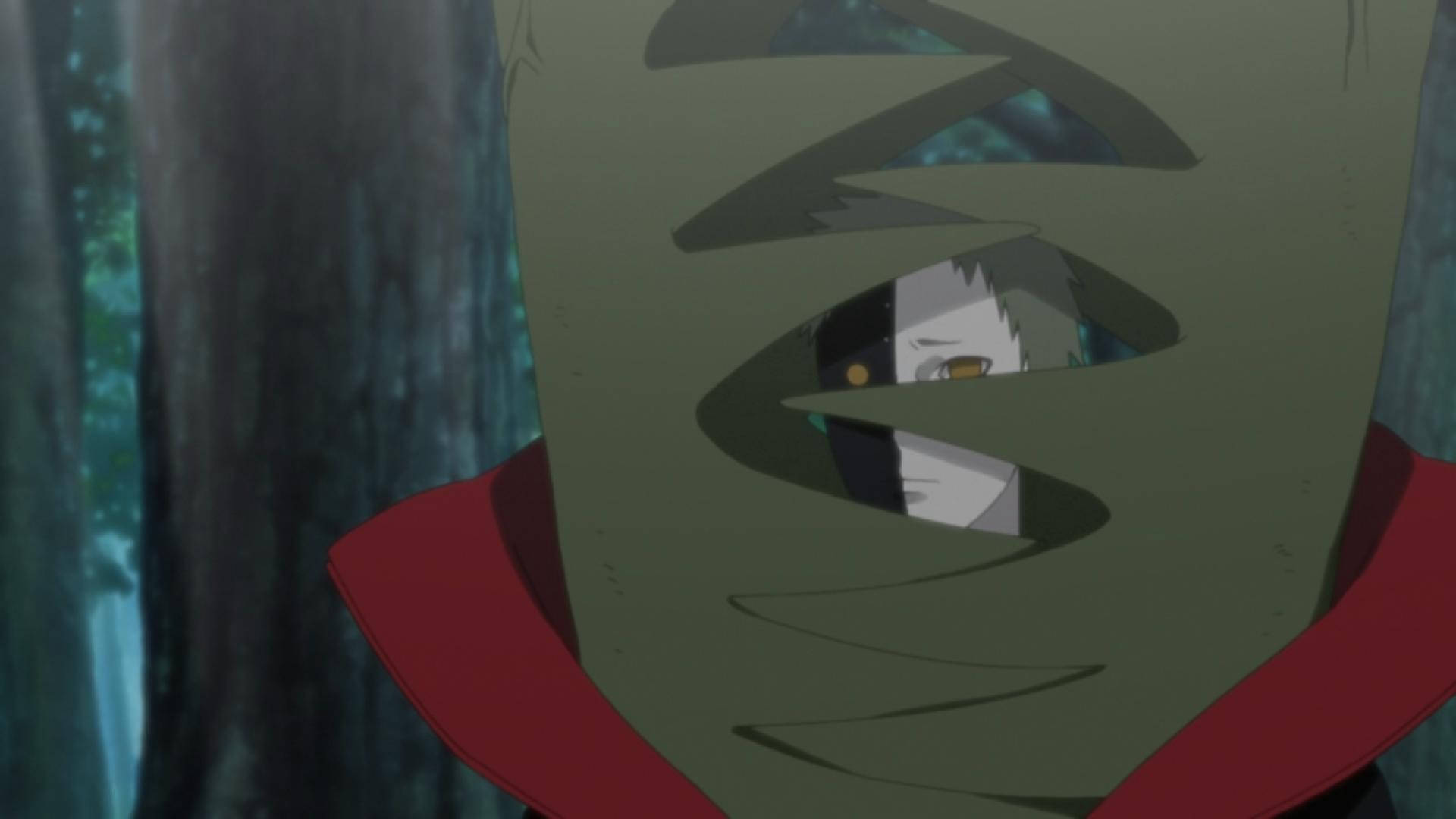 Zetsu, masked anime character, one visible eye, Full HD Desktop Wallpaper