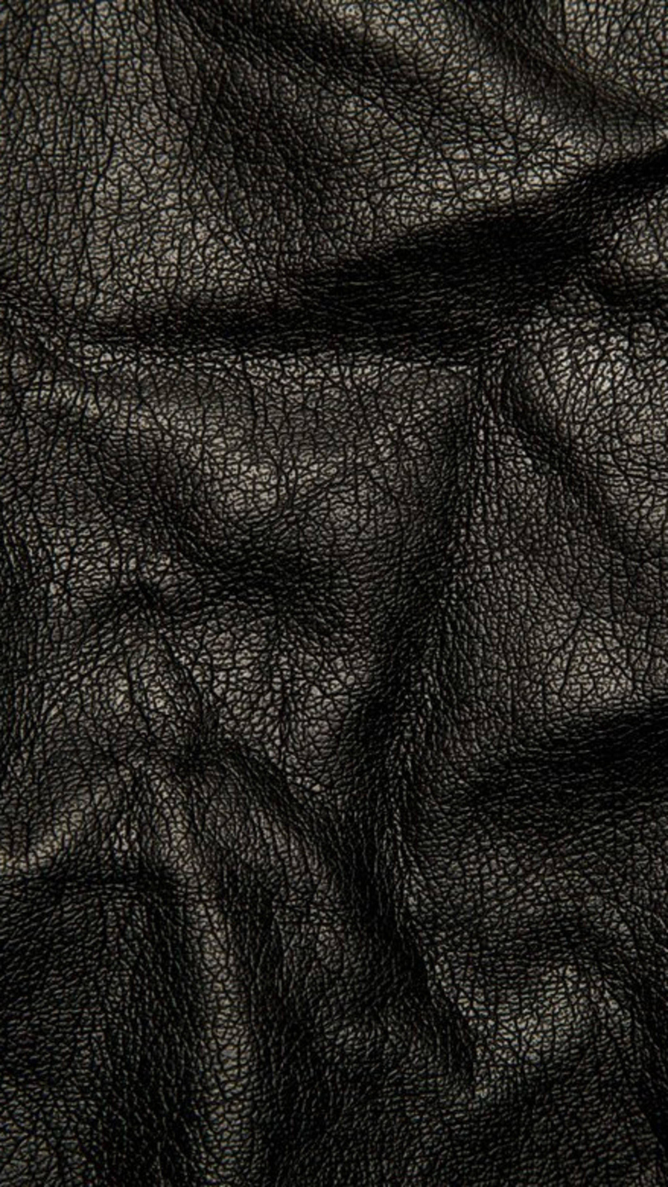 Crumpled Leather, 4K Ultra HD, Dark Phone, 4K Phone Wallpaper