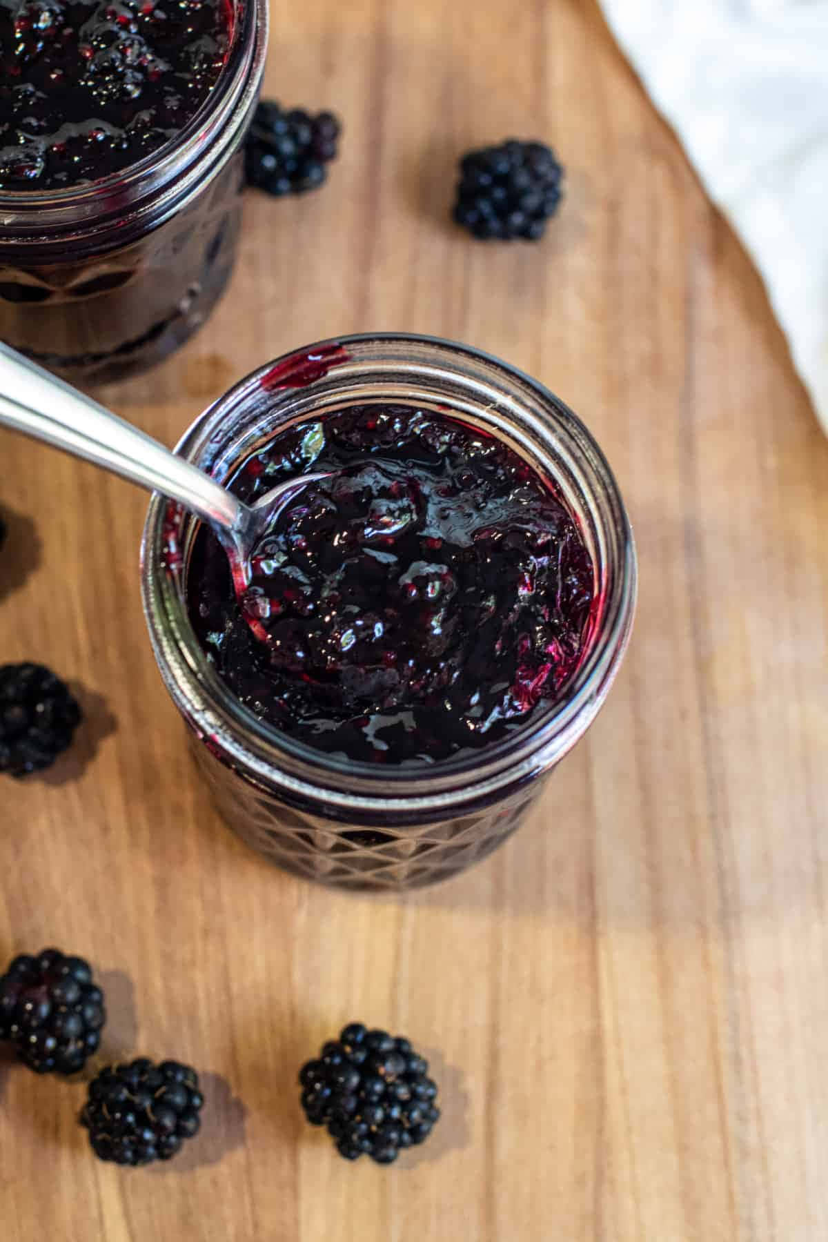 Blackberry Jam, glass jars, fresh berries, HD Phone Wallpaper