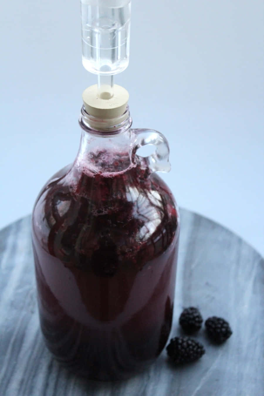 Blackberry Wine, glass jug, dark purple blackberry liquid, HD Phone Wallpaper
